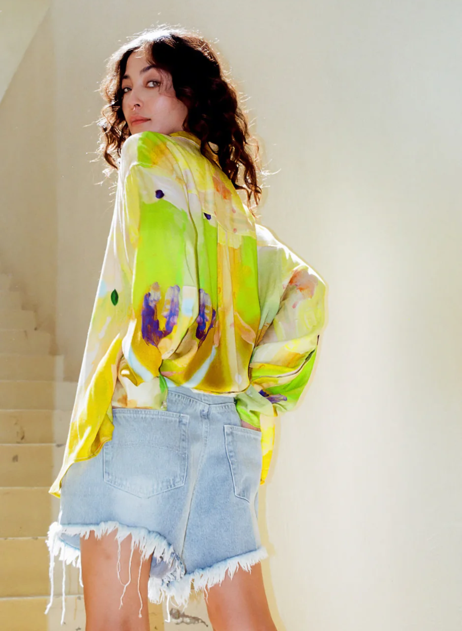 KATE ELIZA Echo Dorato Shirt