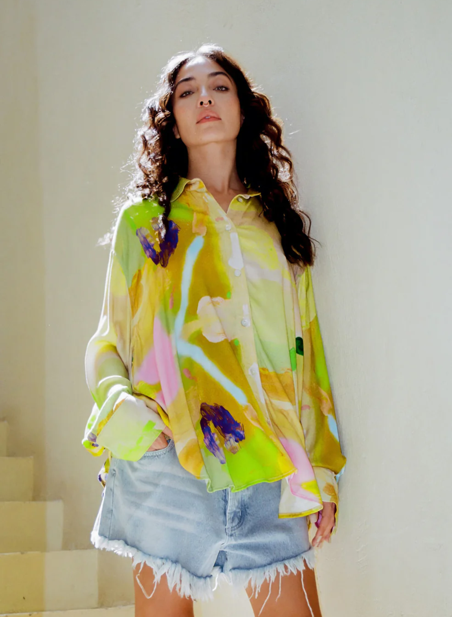 KATE ELIZA Echo Dorato Shirt