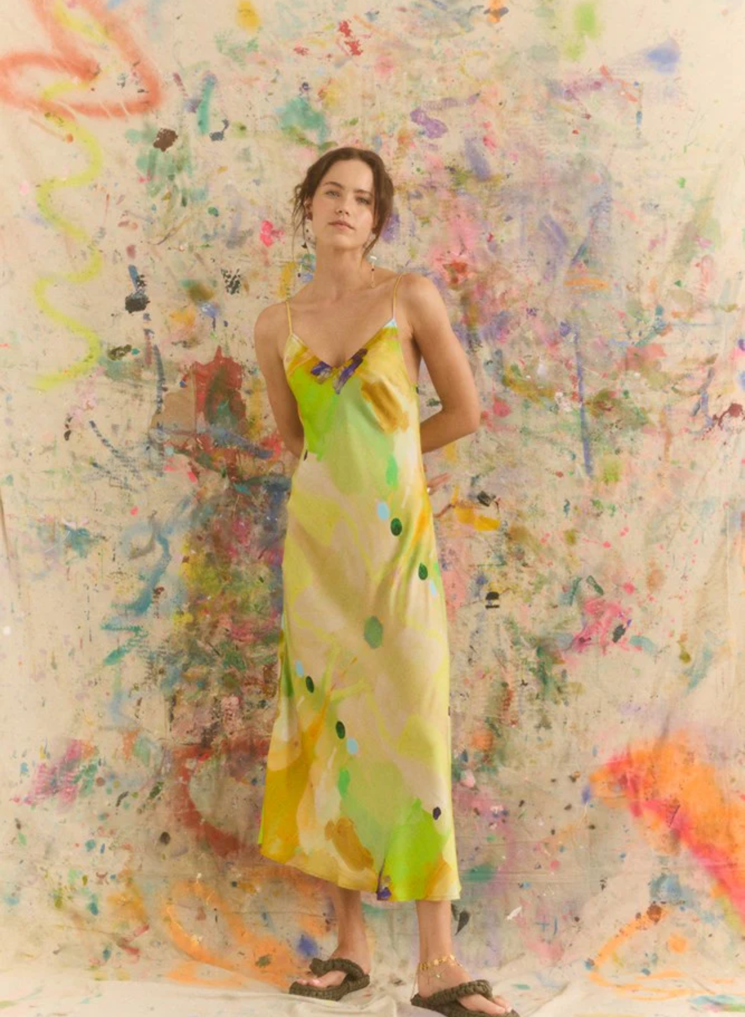 Kate Eliza Echo Sia Slip Dress