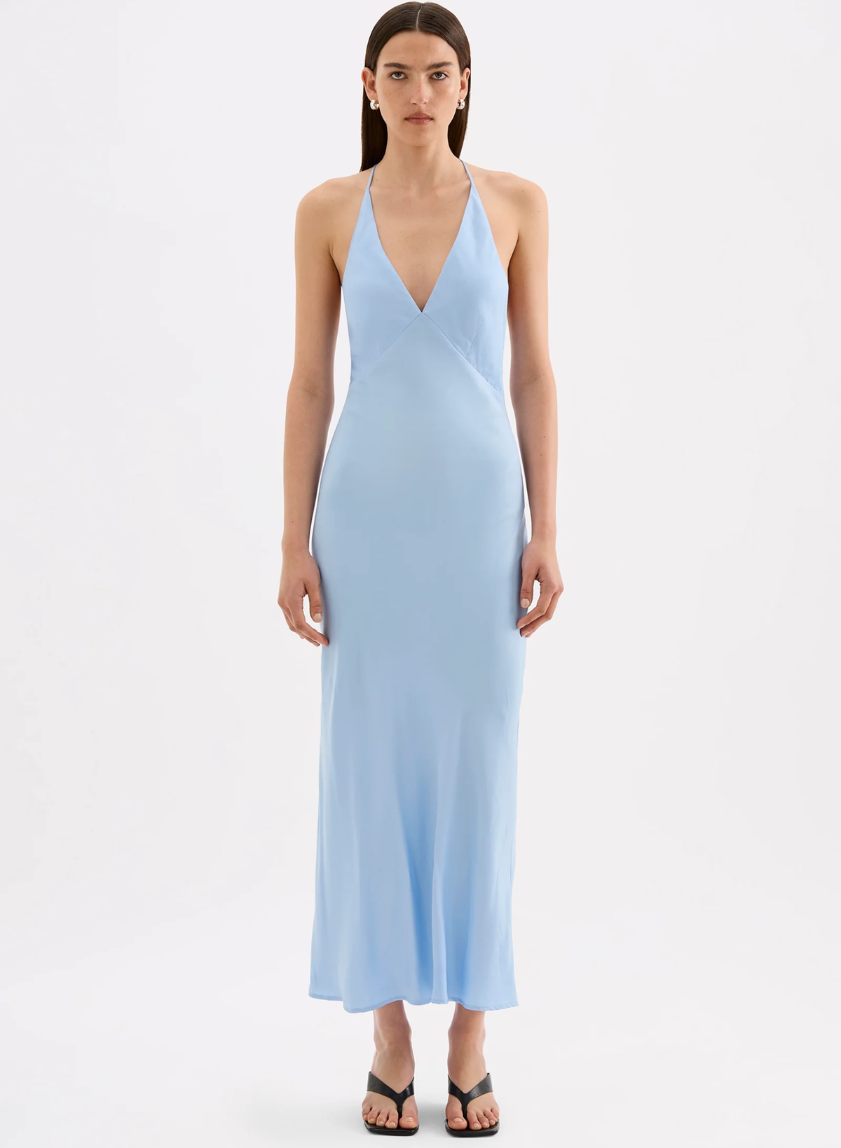 Kira Tencel Dress - Bermuda