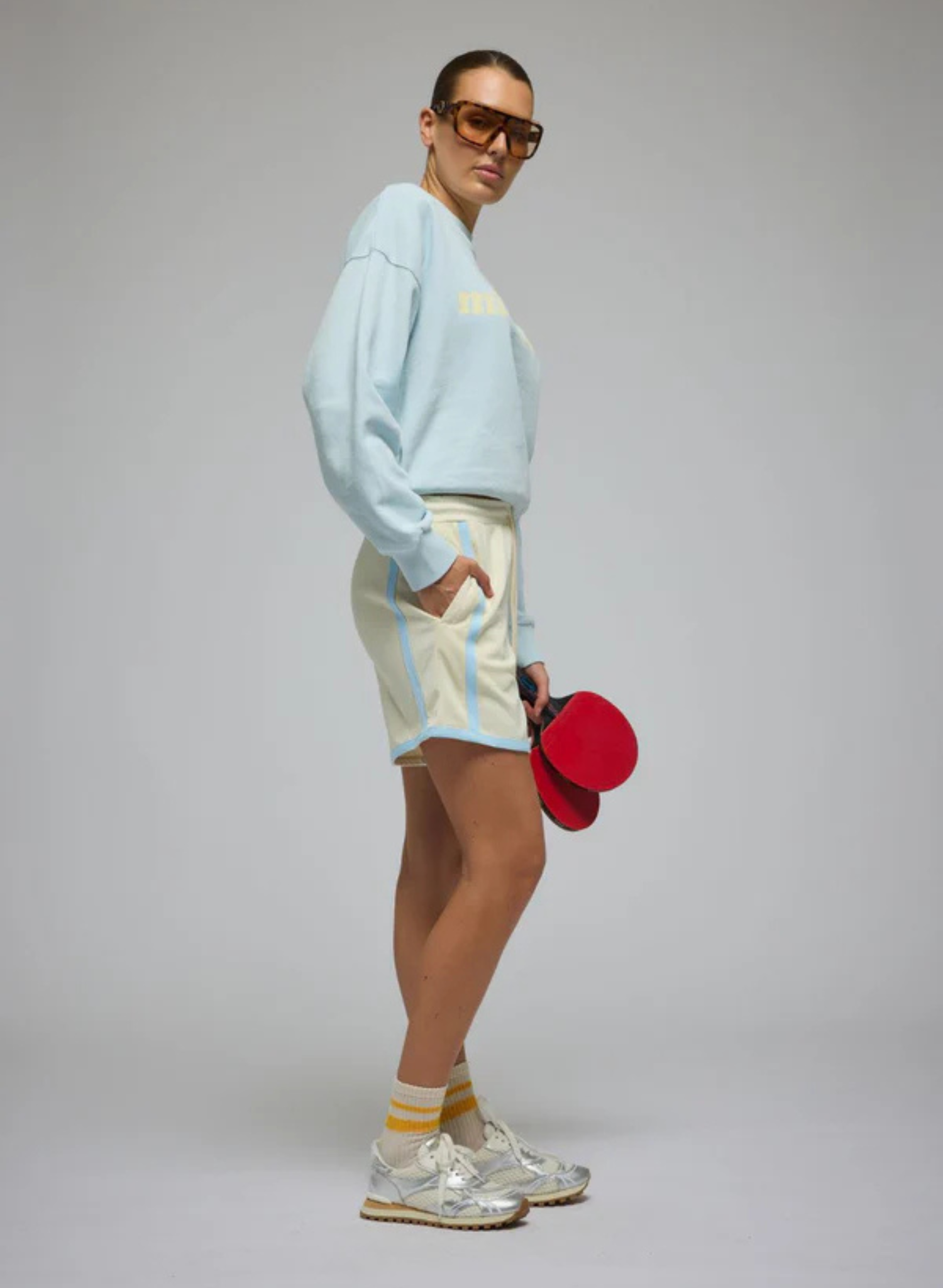 Mi Scusi Sweatshirt Washed Glacier