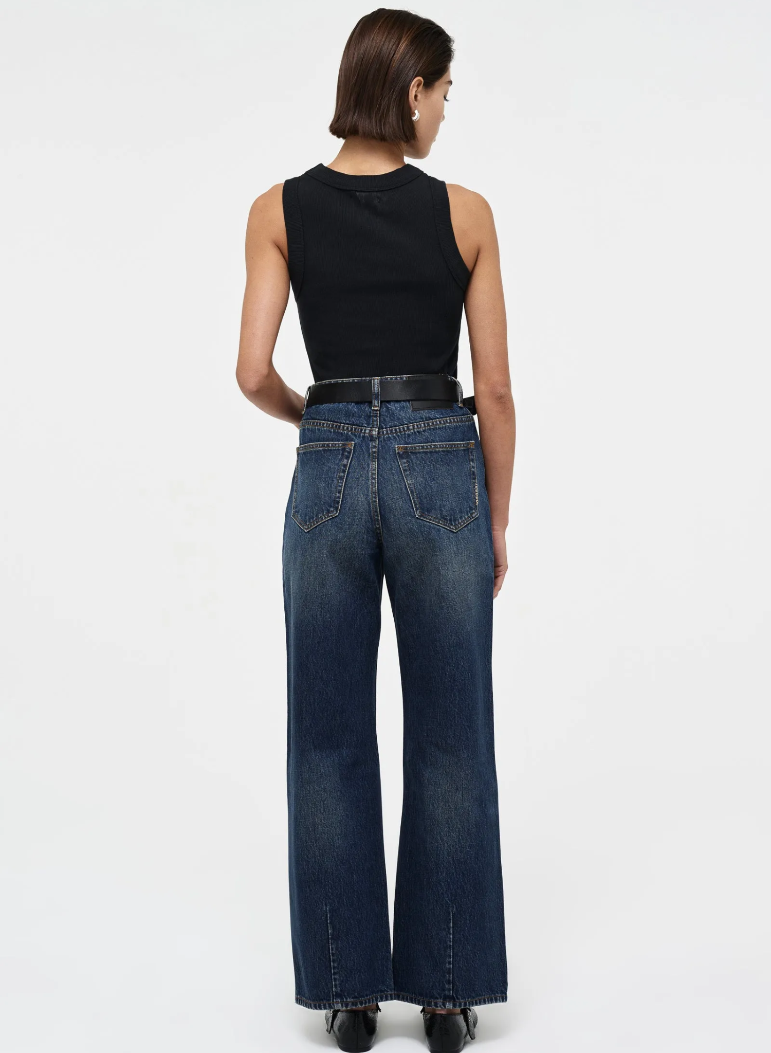 Jonesy Singlet - Black