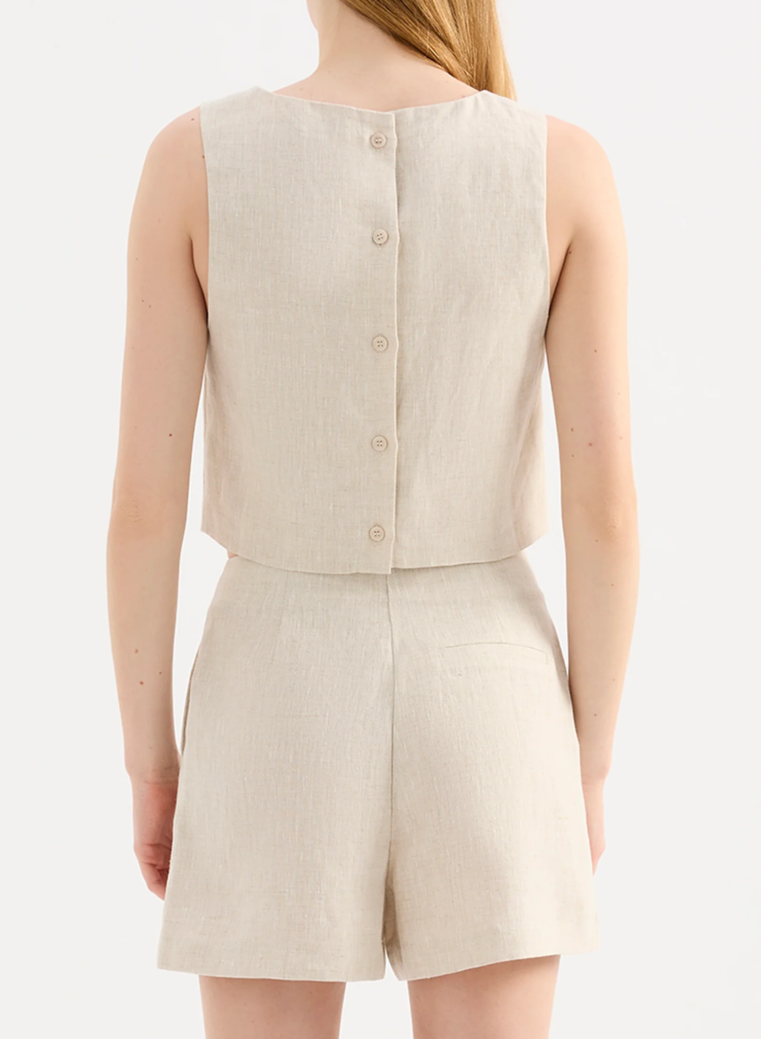 Marli Linen Top