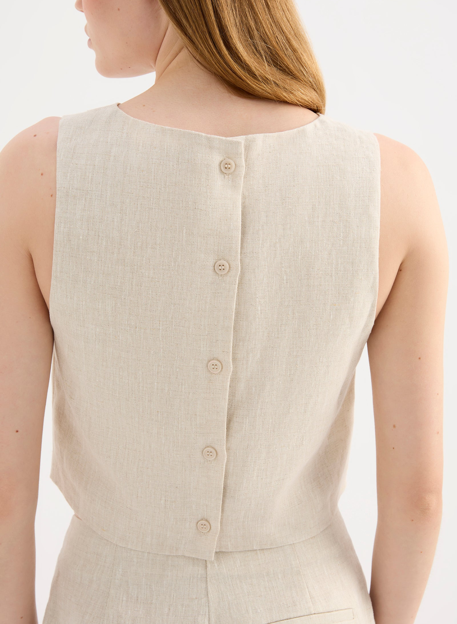 Marli Linen Top