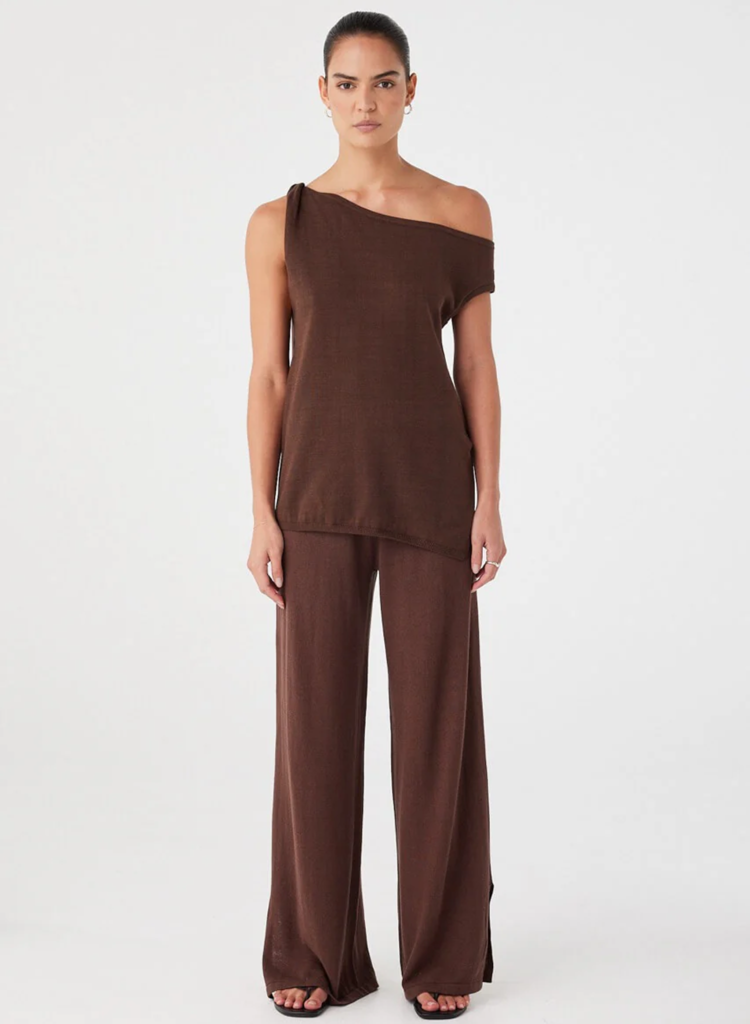 Olympia Asym Top - Espresso