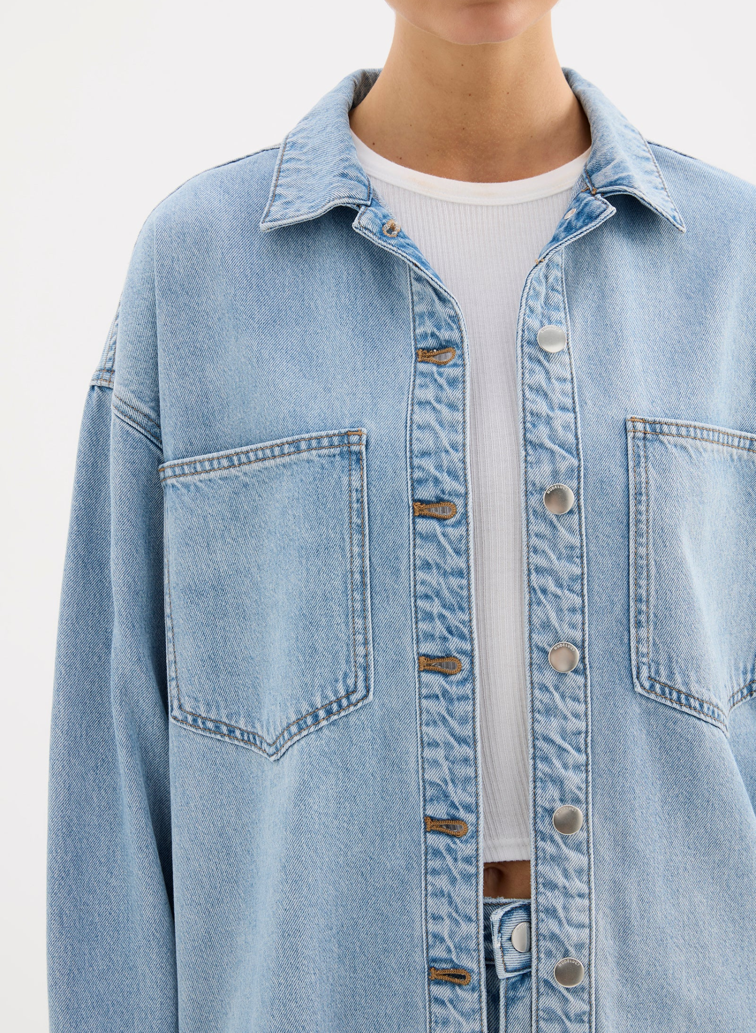 Organic Denim Overshirt