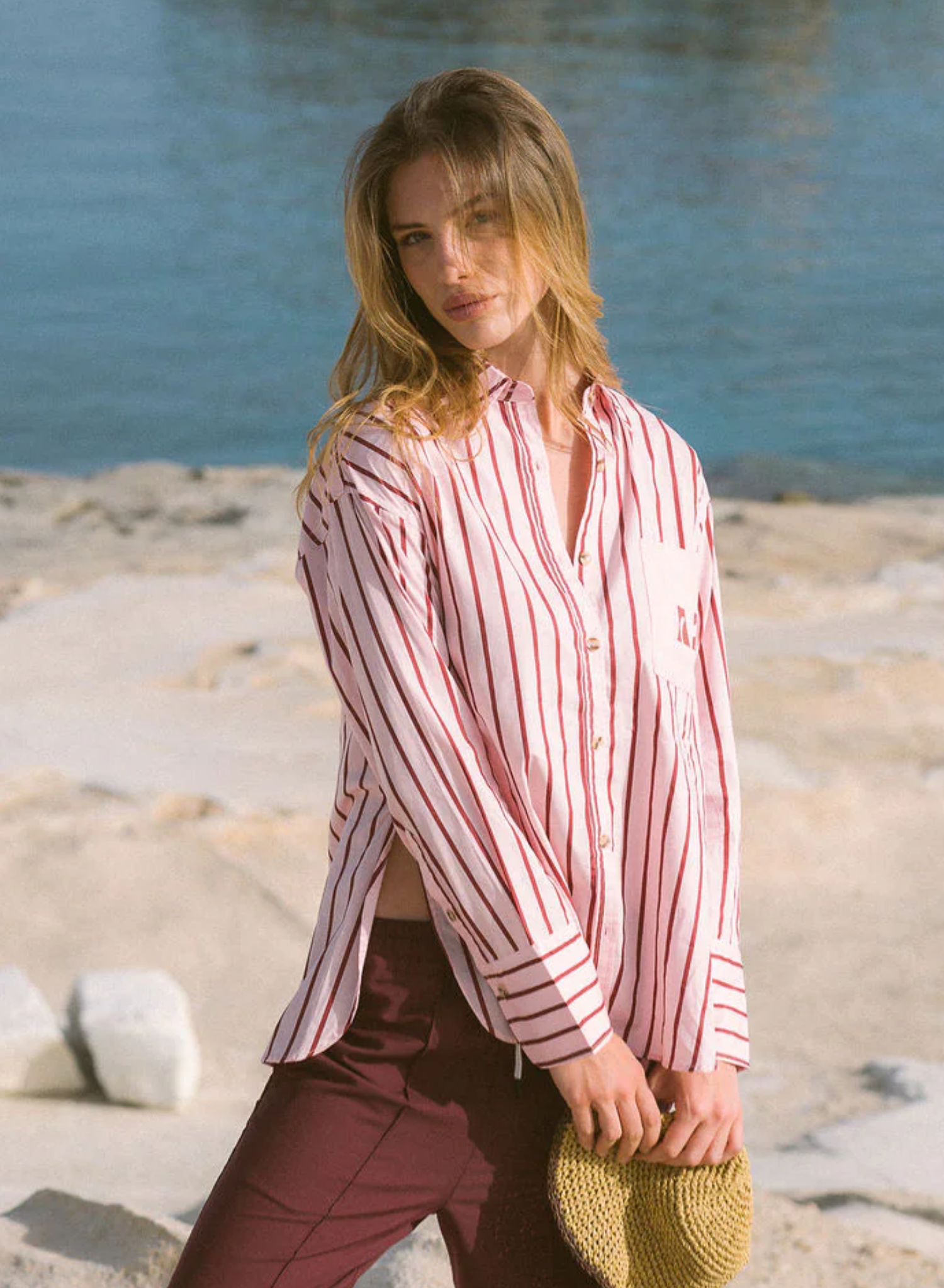 AJ Crest Palermo Shirt Ballet Pink