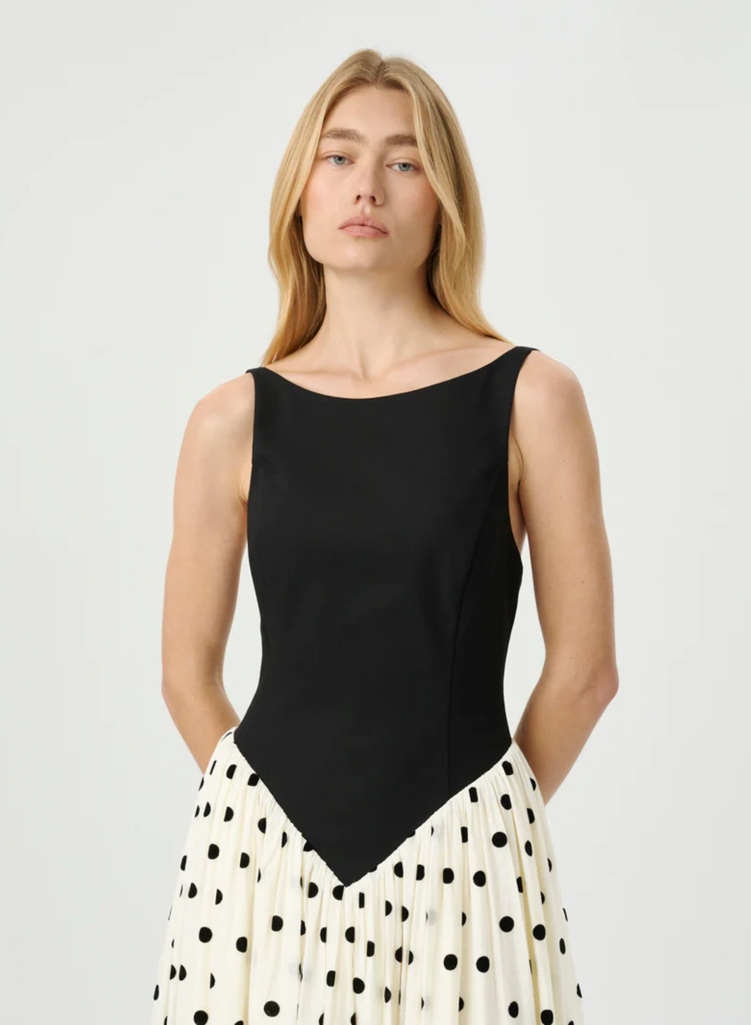 Pamela Dress Heirloom Dot