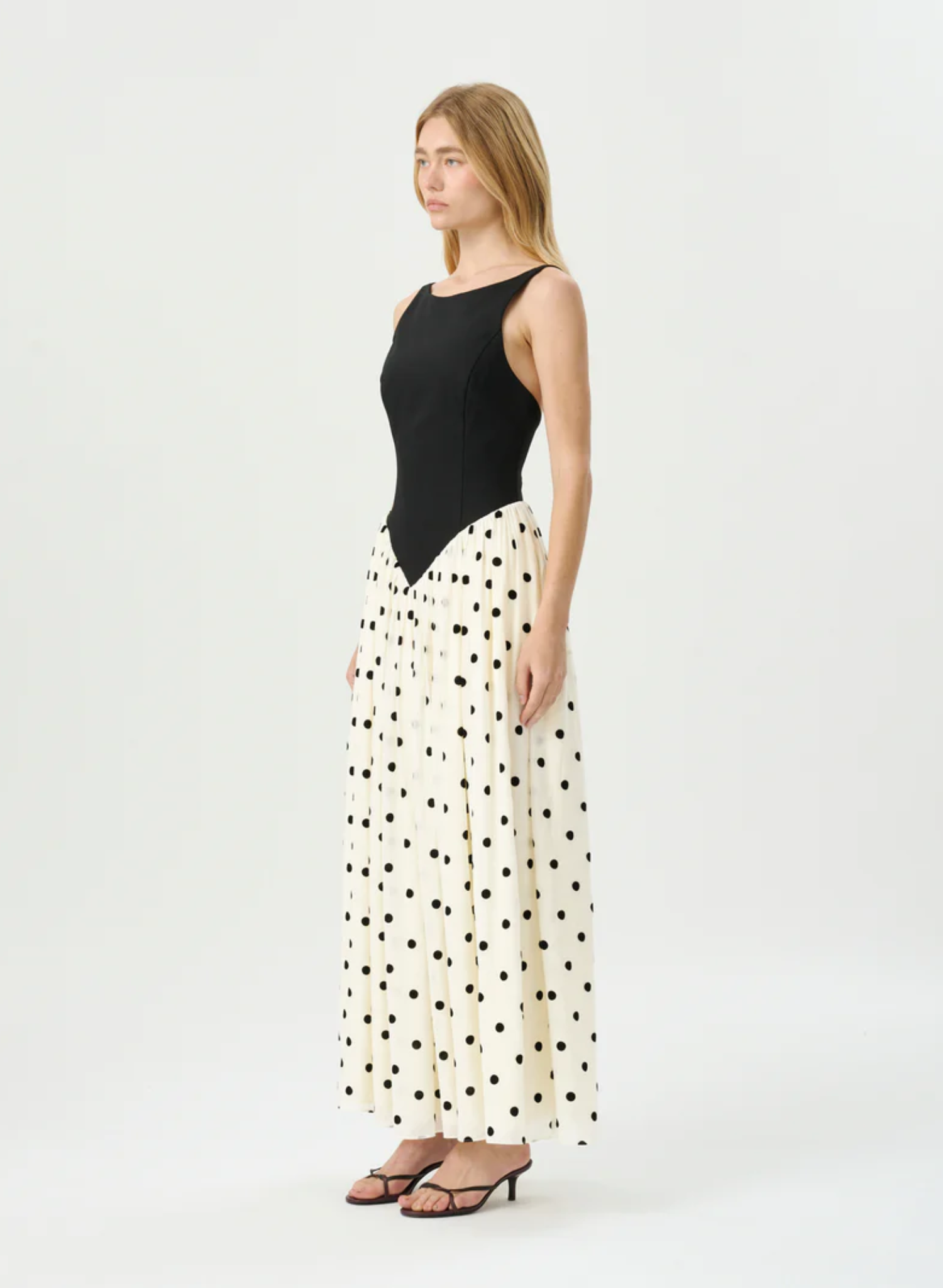 Pamela Dress Heirloom Dot