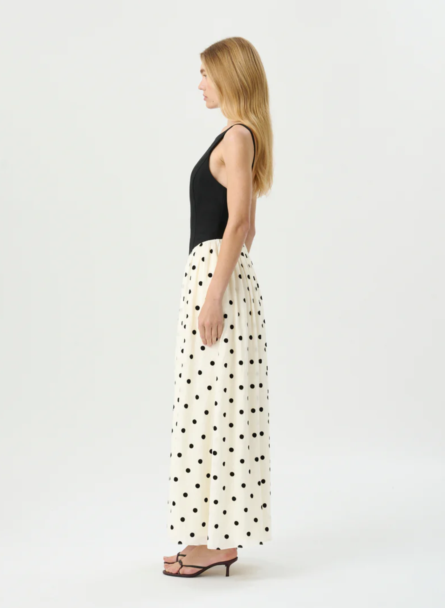 Pamela Dress Heirloom Dot