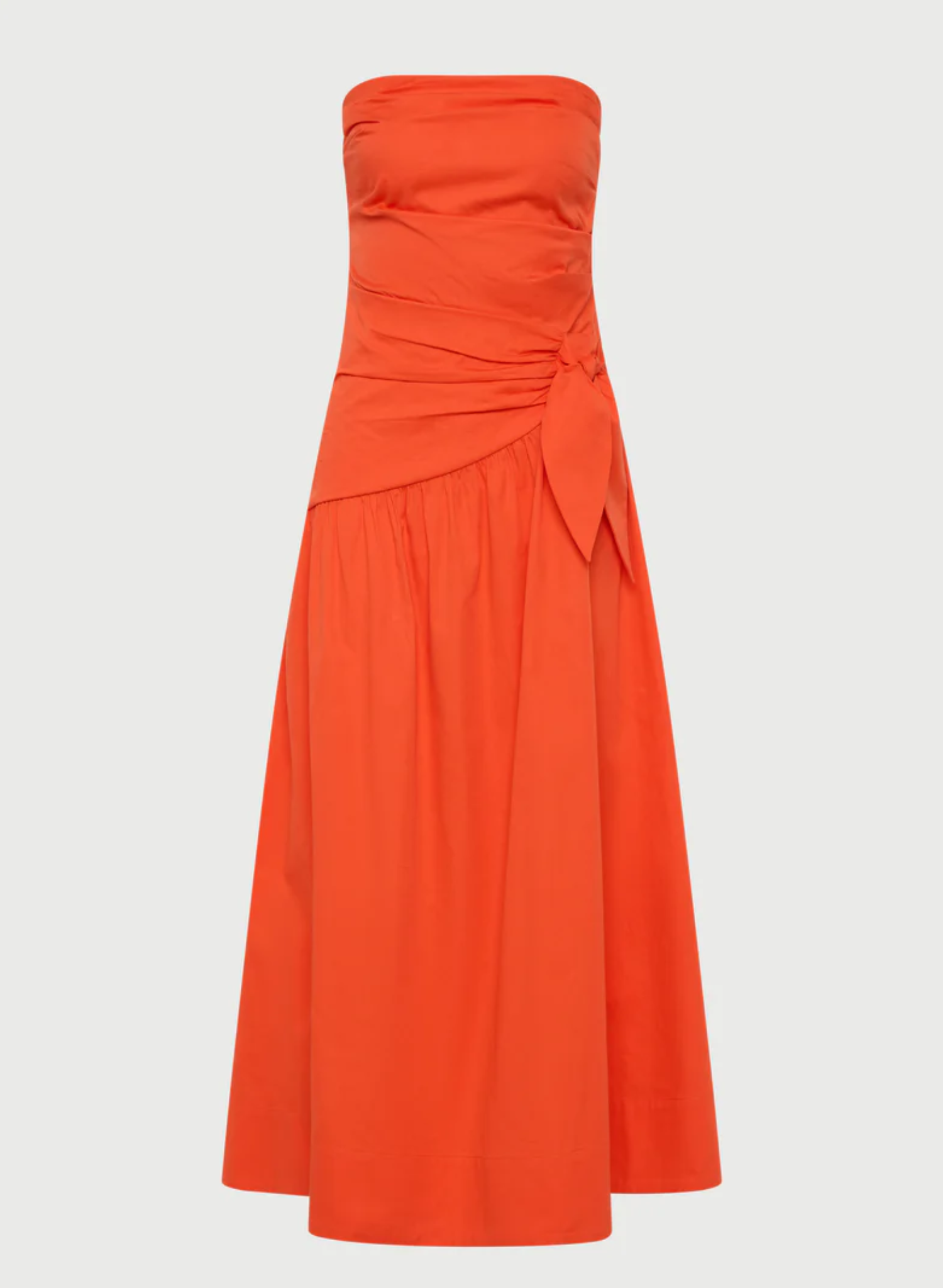 Rene Tie Dress - Poppy