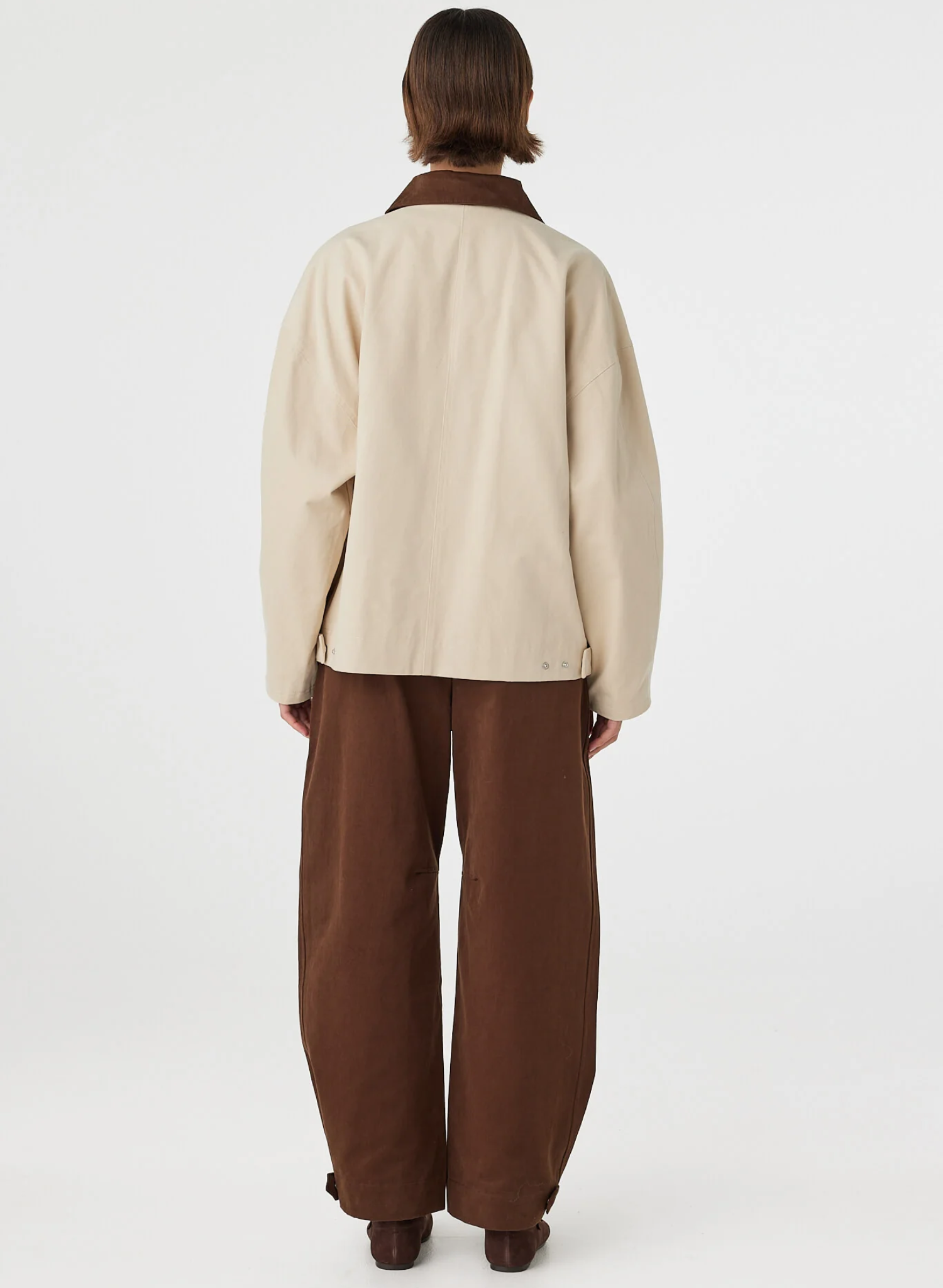 Rory Jacket - Beige/Espresso
