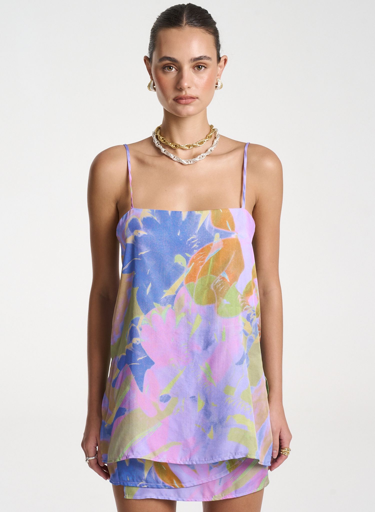 Shift Tunic Top - Bananas