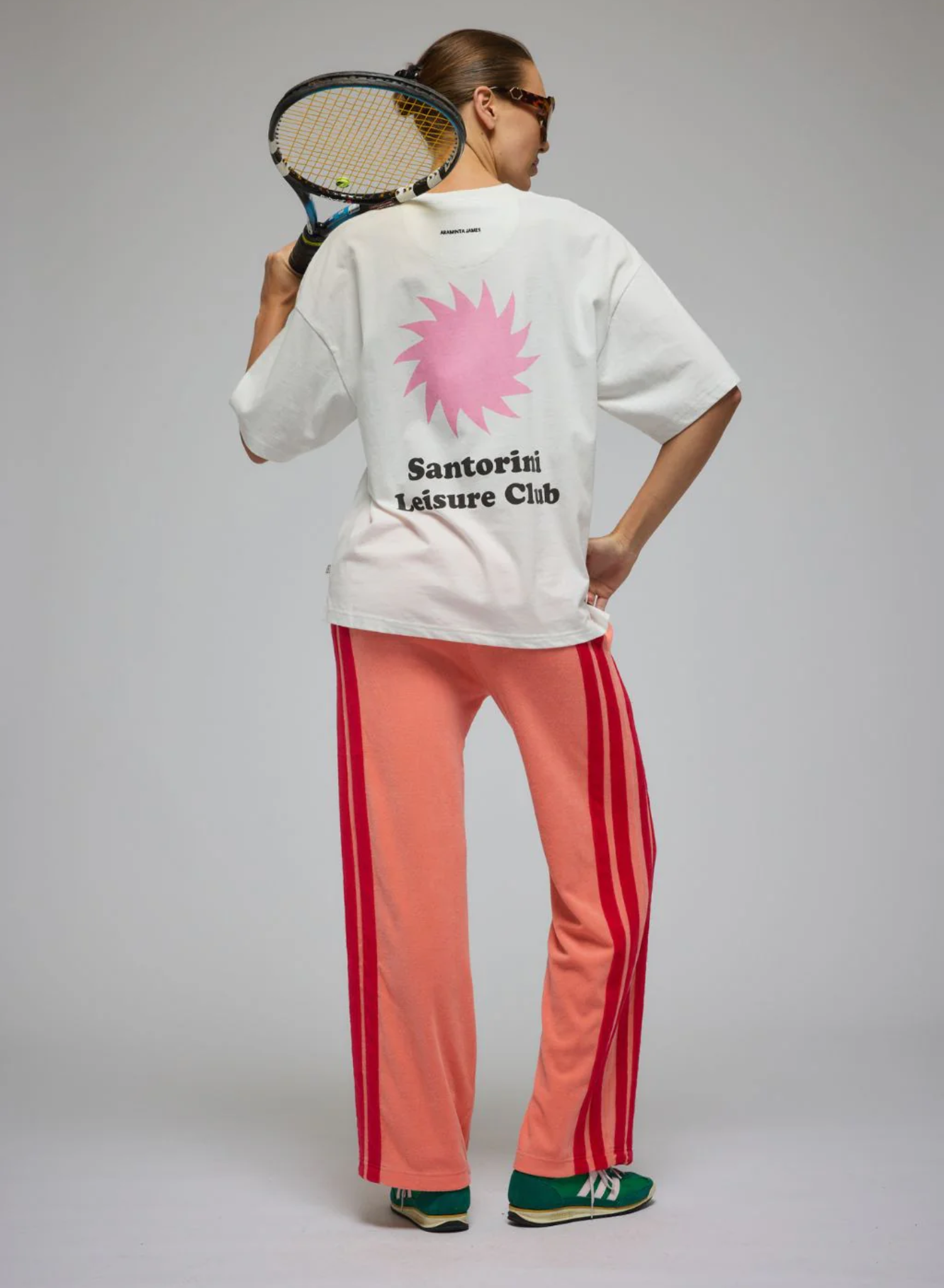 Santorini Oversized Tee Warm White