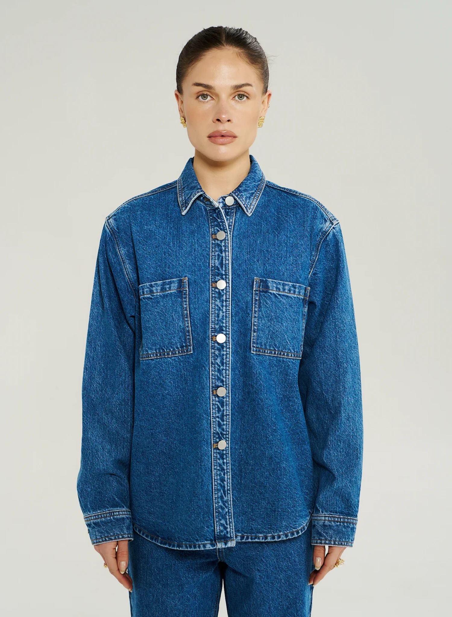 Shacket - Bleu Denim