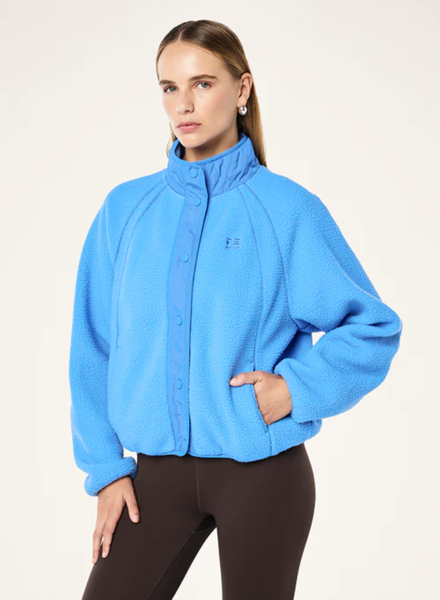 Venture Sherpa Jacket in Marina Blue