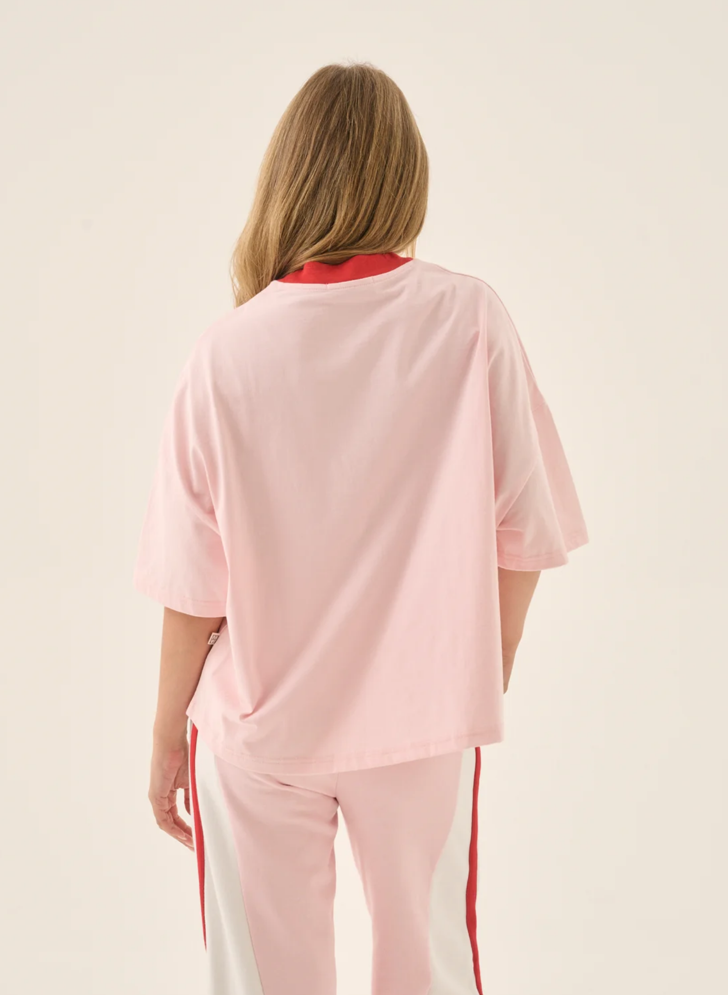 Vacanza Short Sleeve Tee Ballet Pink