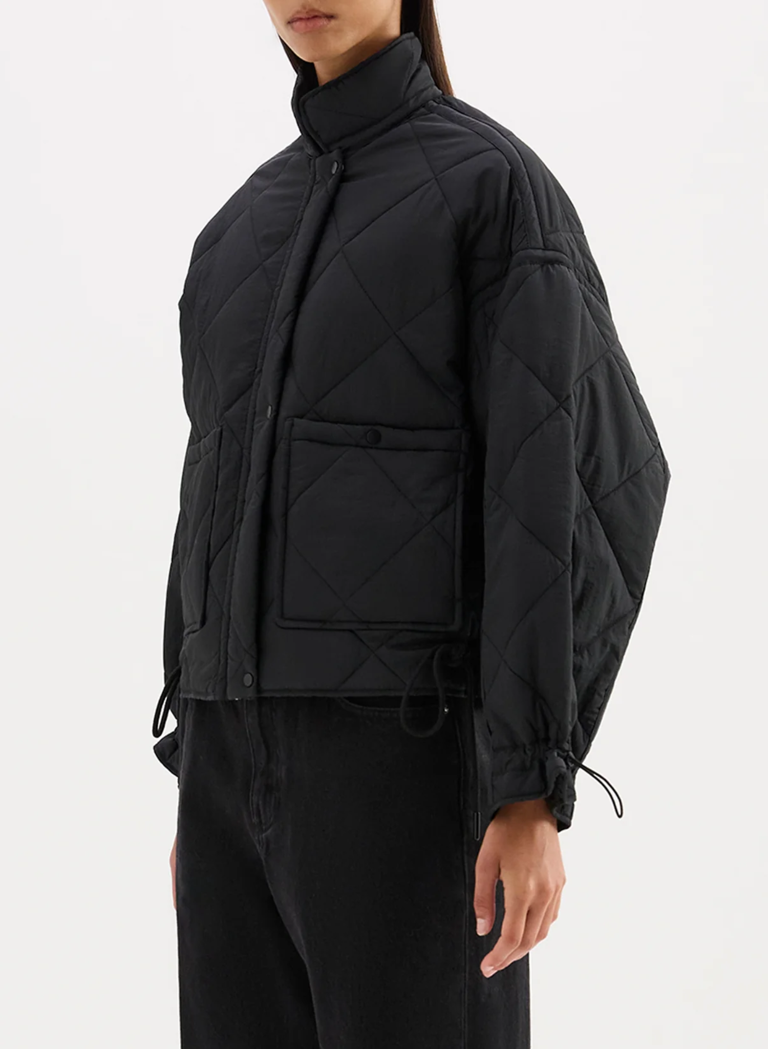 Sloane Puffer Jacket - Black