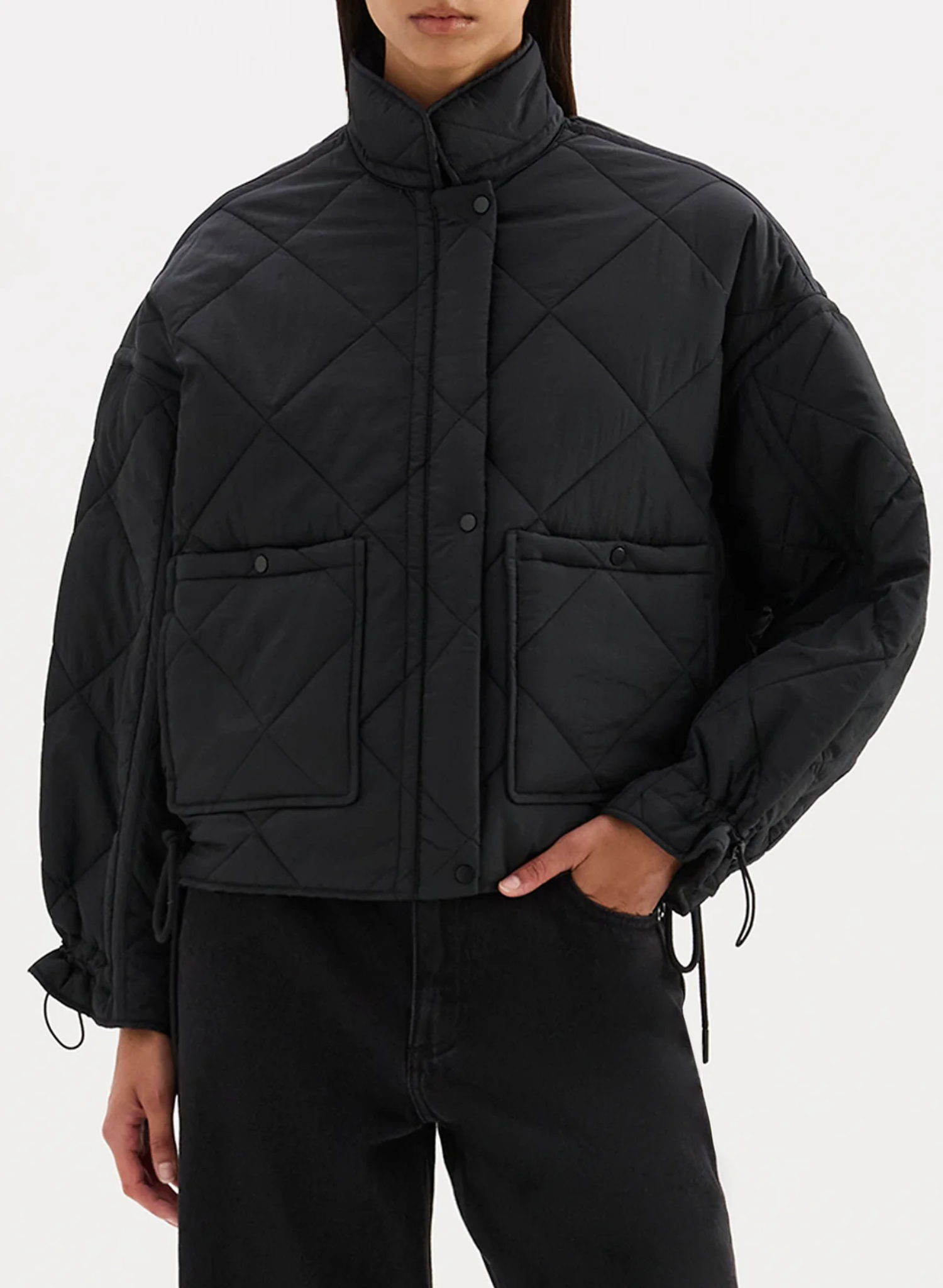 Sloane Puffer Jacket - Black