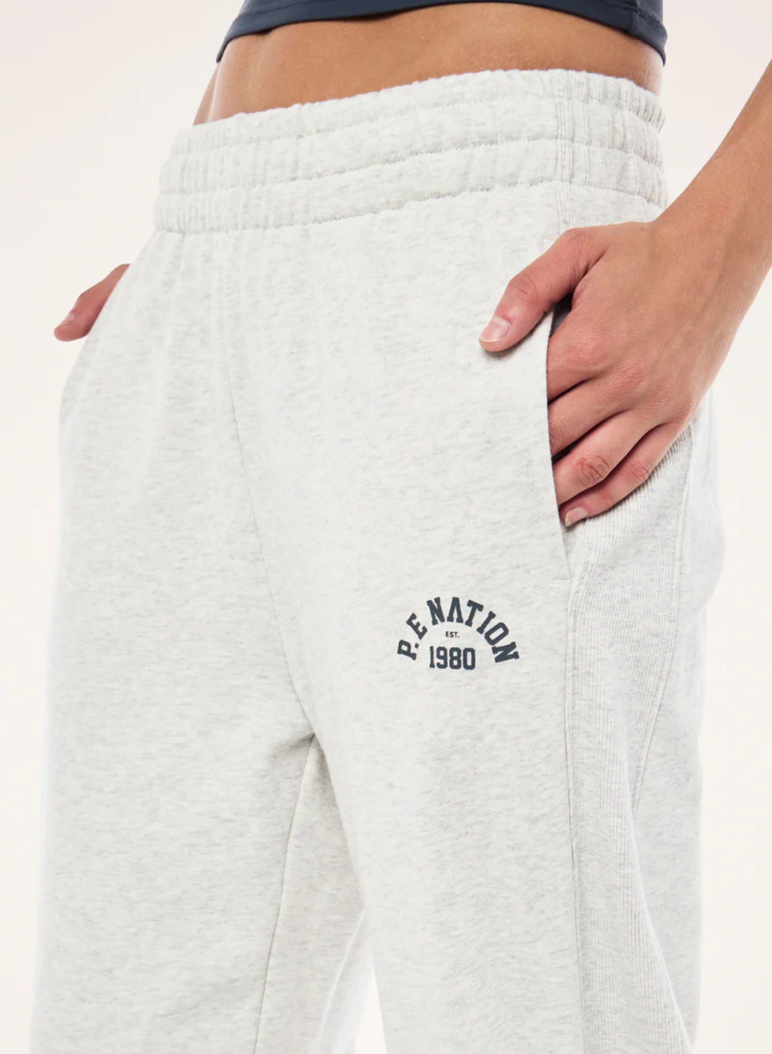 Swerve Trackpant in Grey Marle