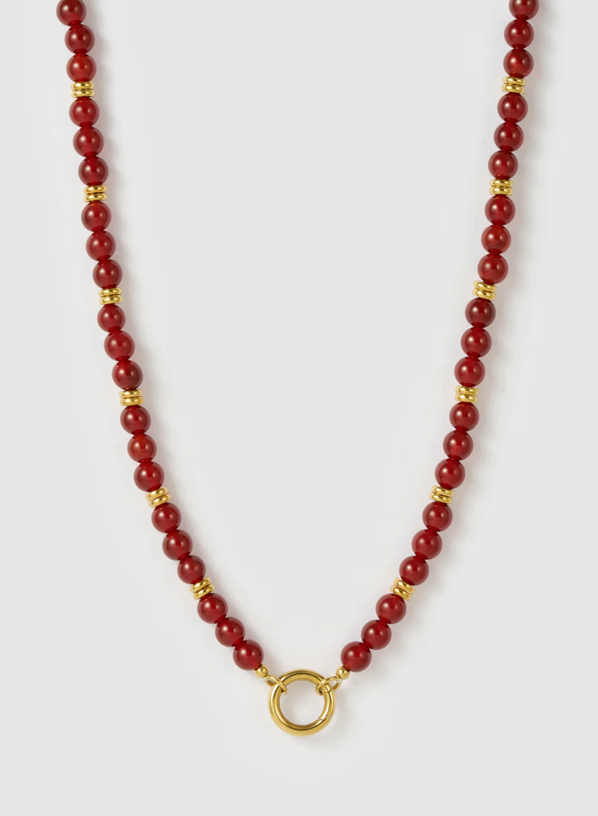 Tallulah Necklace - Red Agate