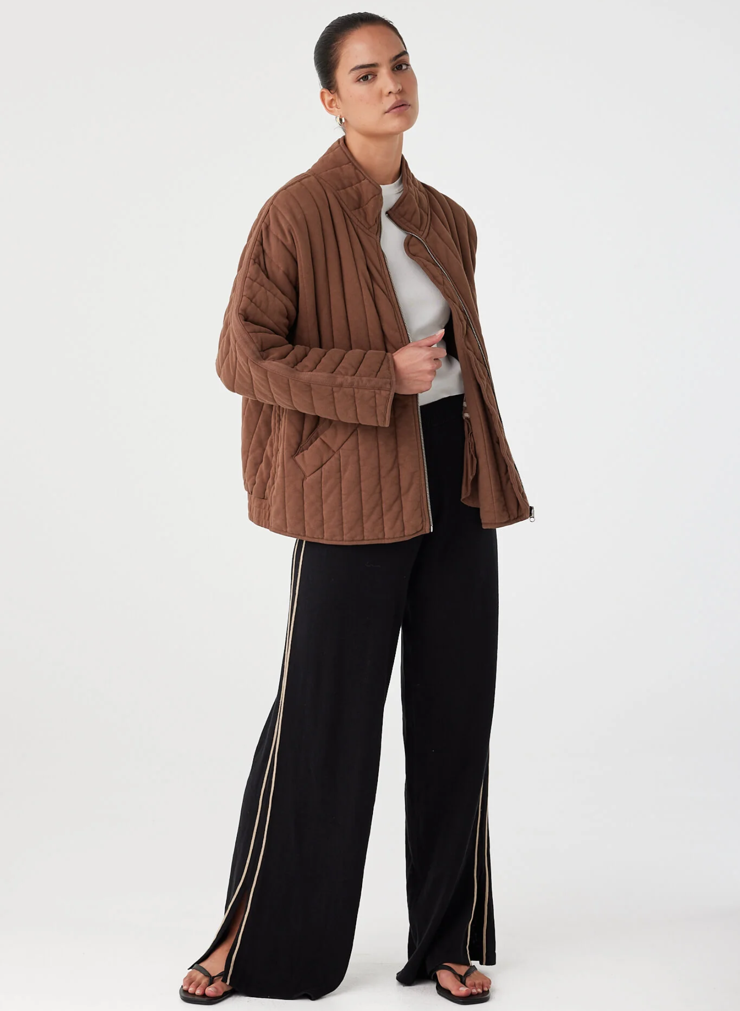 Tessa Jacket - Chocolate