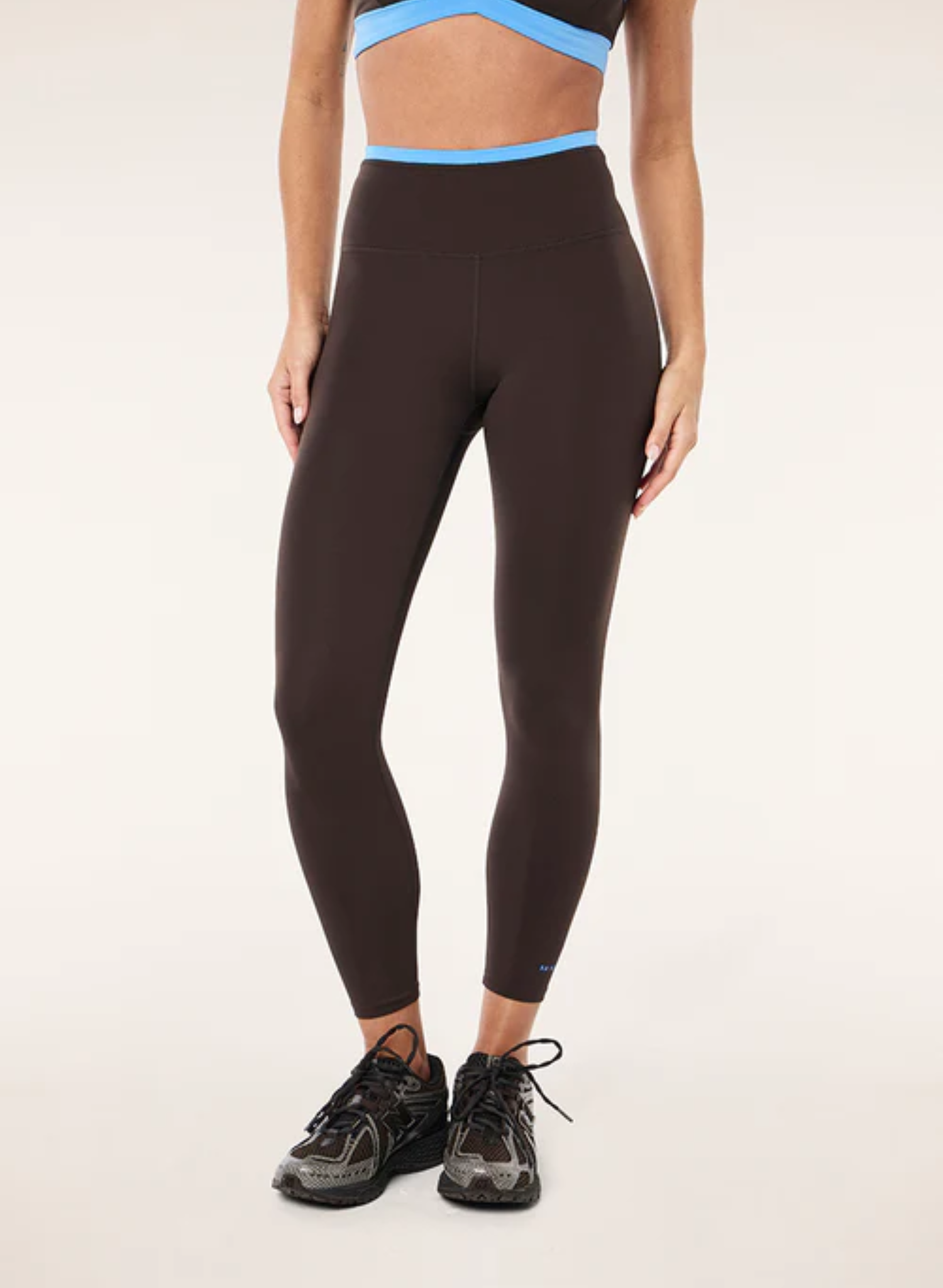 Vita 7/8 legging in coffee & marina