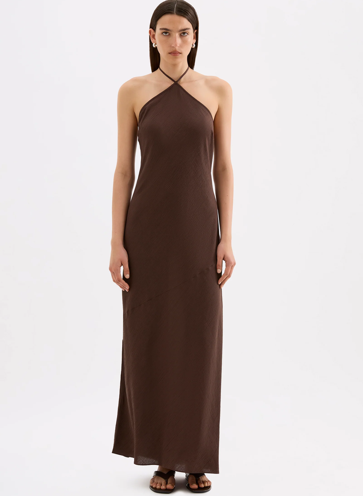 Waylon Maxi Dress - Chocolate