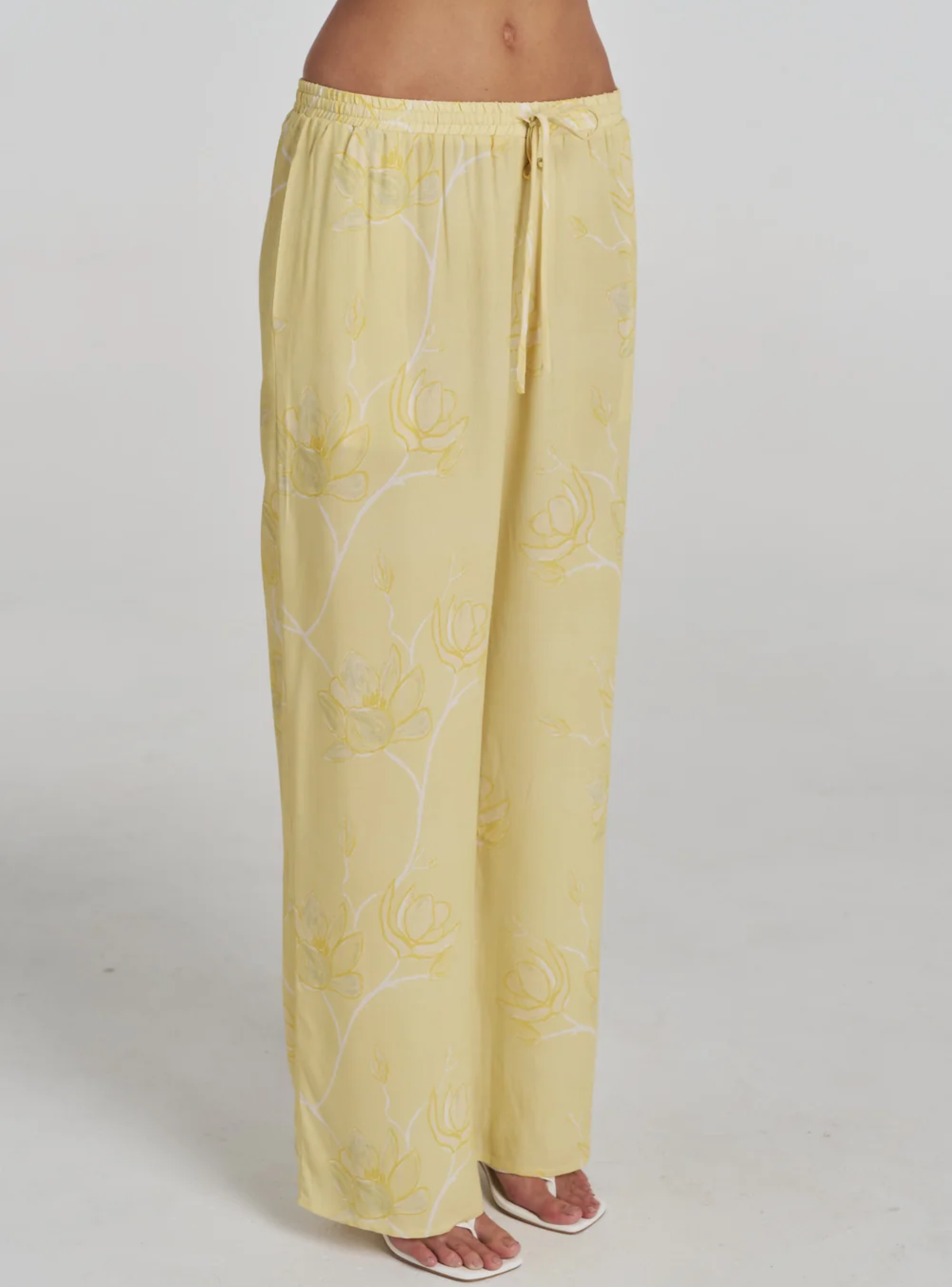 Elastic Waist Pant - Magnolia