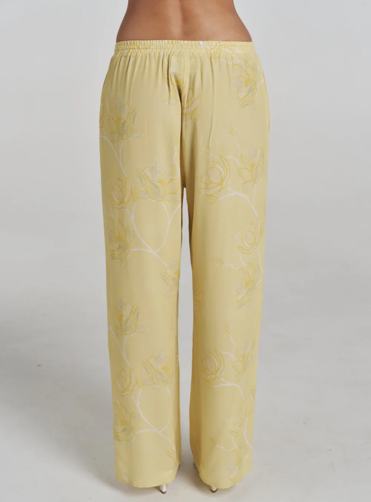 Elastic Waist Pant - Magnolia