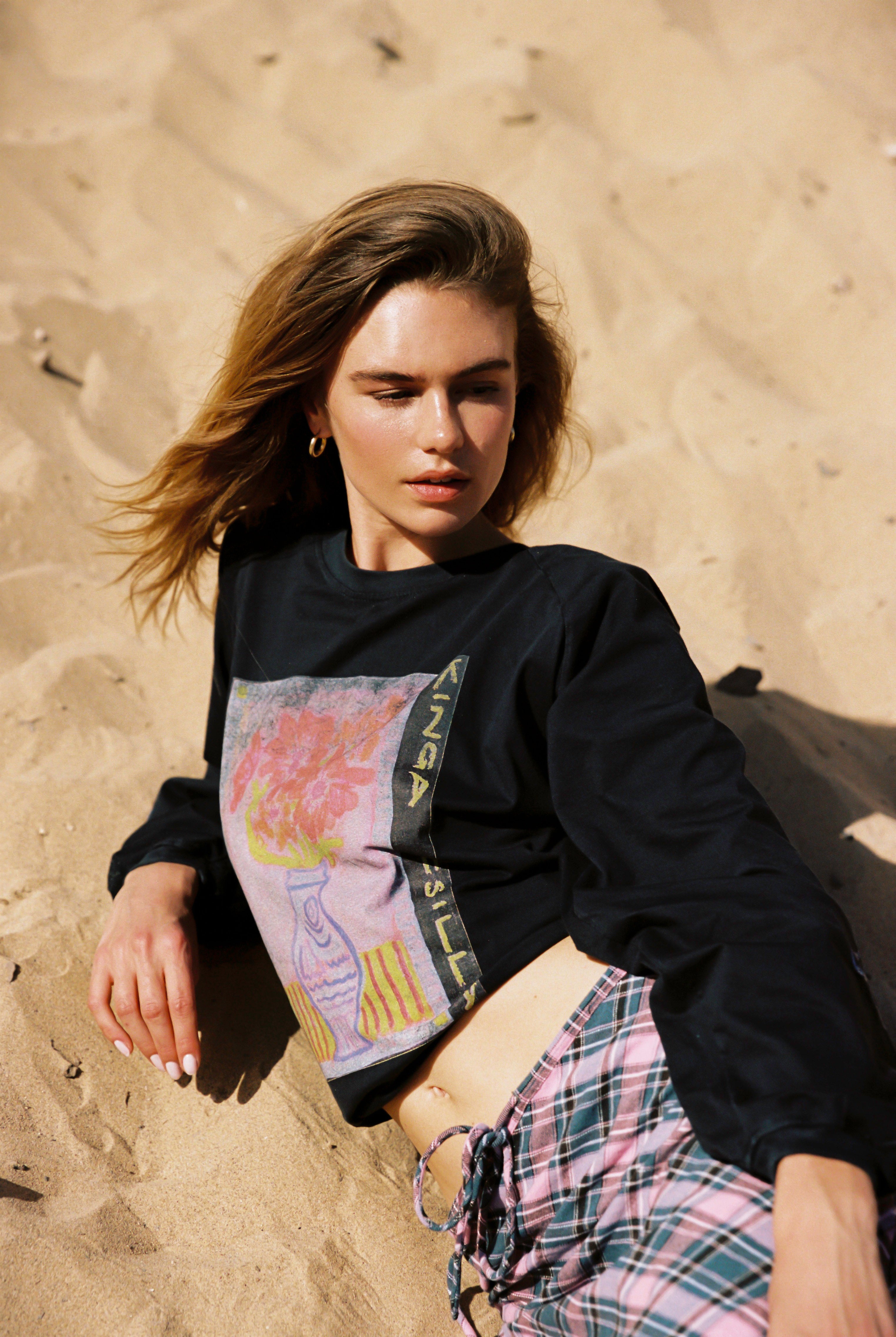 Polpo Vase Roses Tee