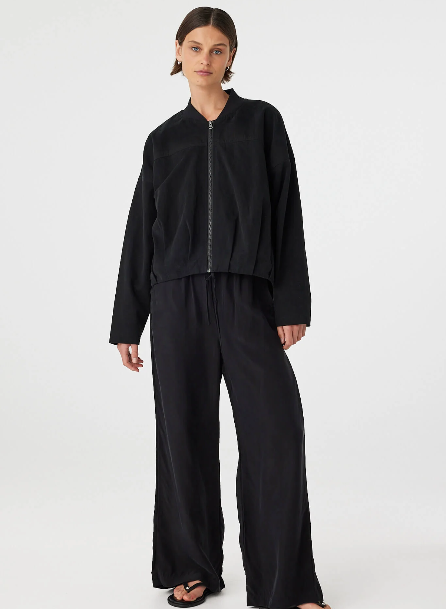 Wren Bomber Jacket - Black