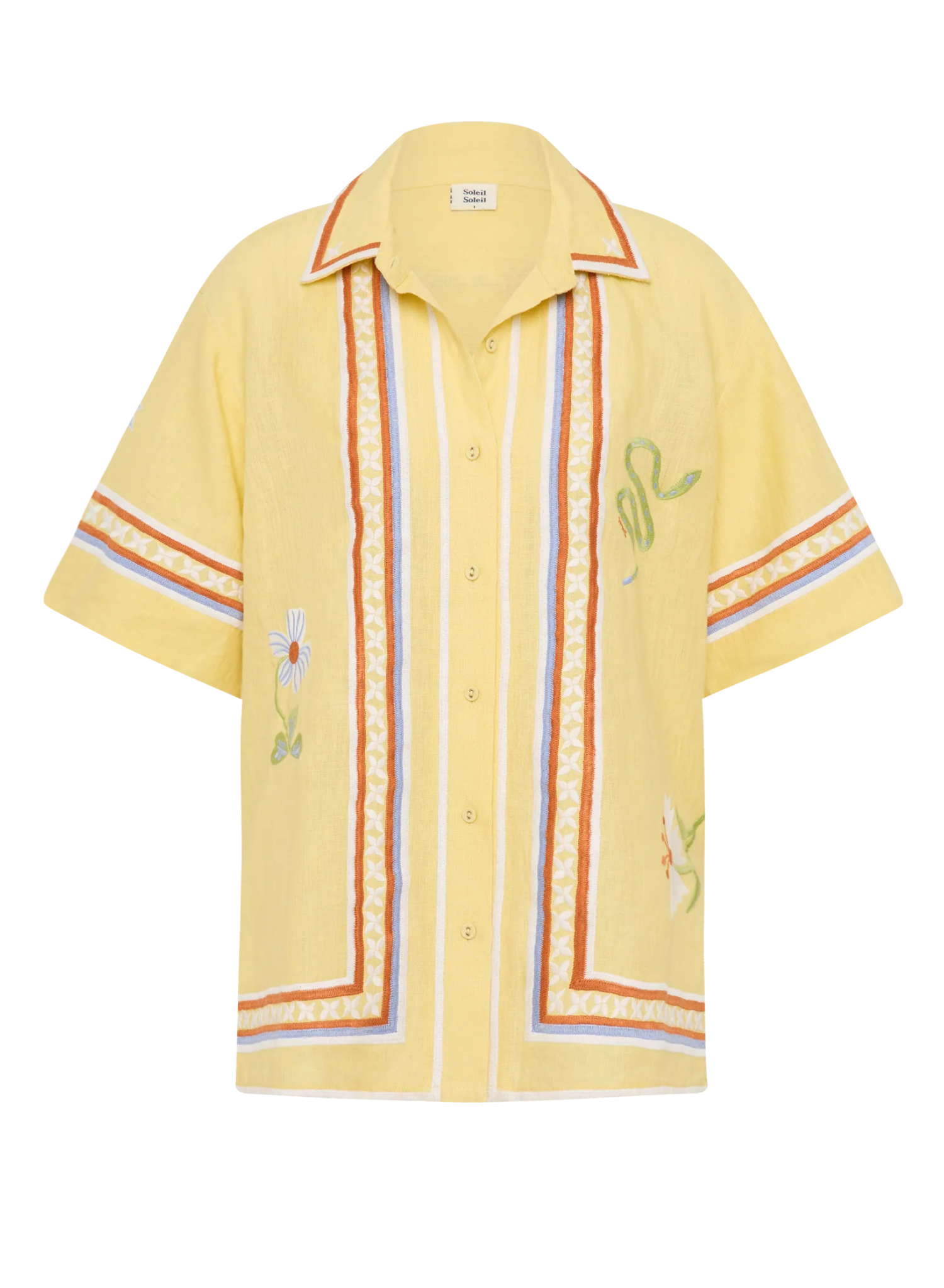 Darcy Shirt - Charm Embroidery