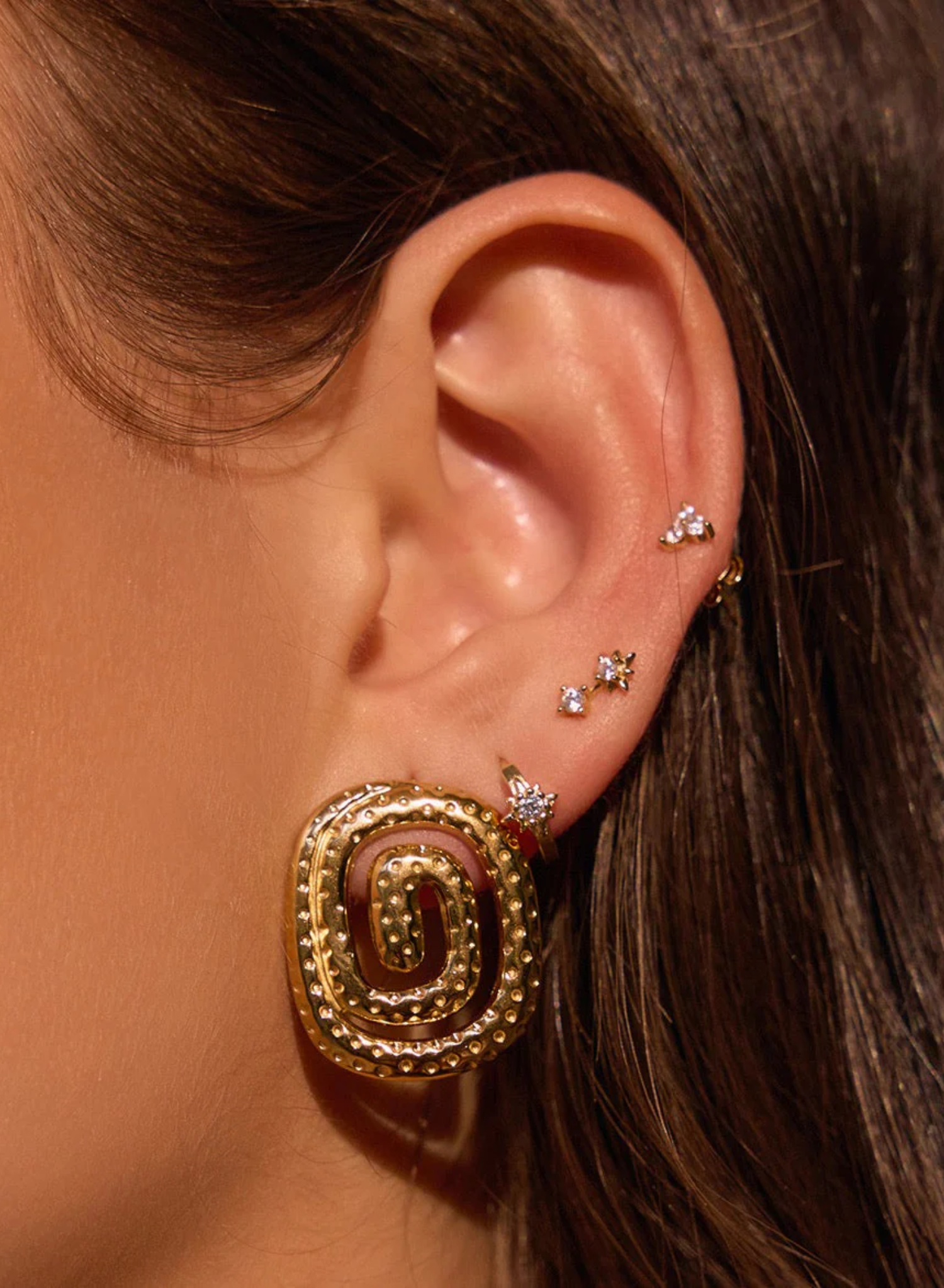 Billie Gold Earrings