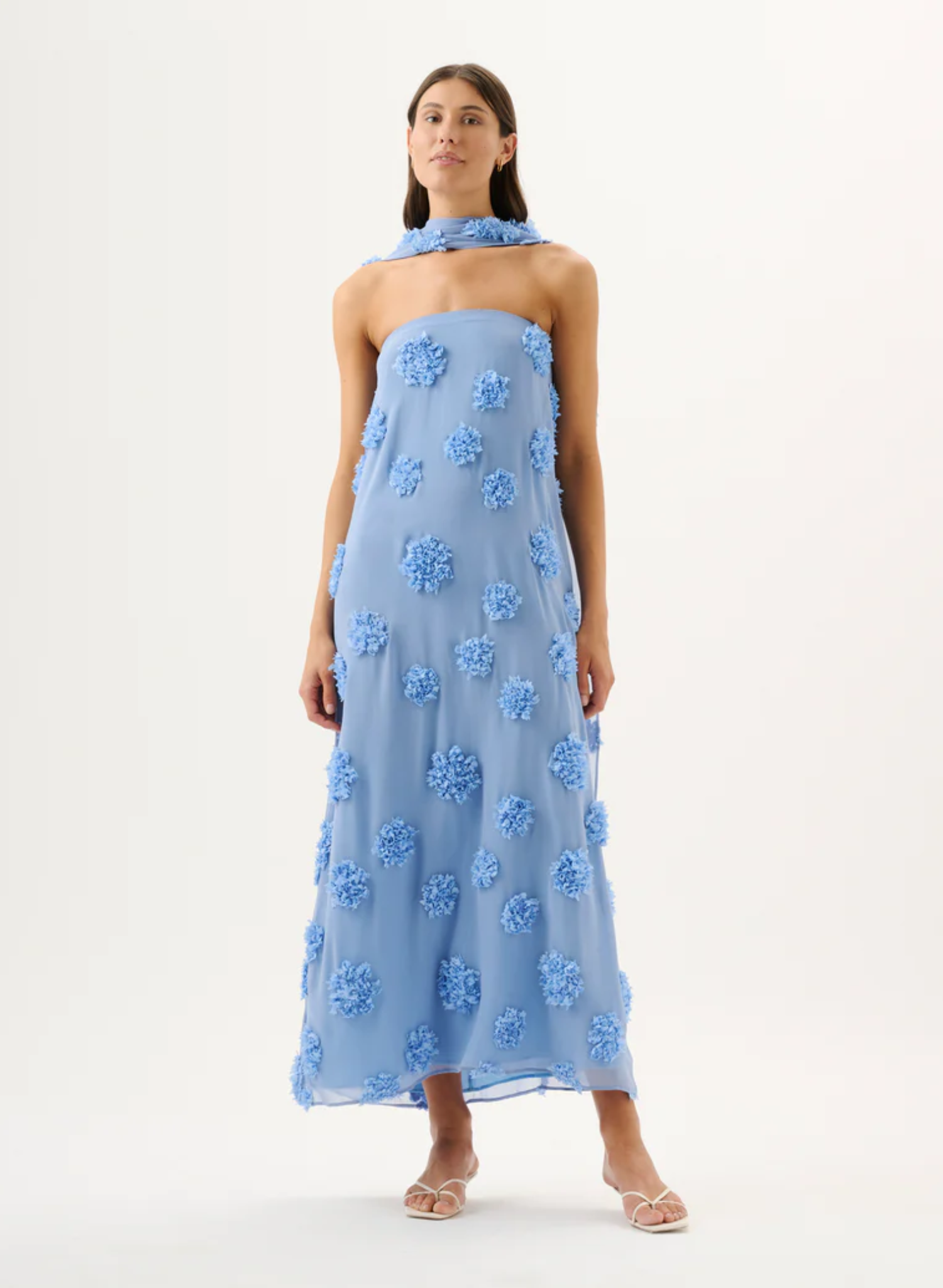 Claudia Dress - Bluebell