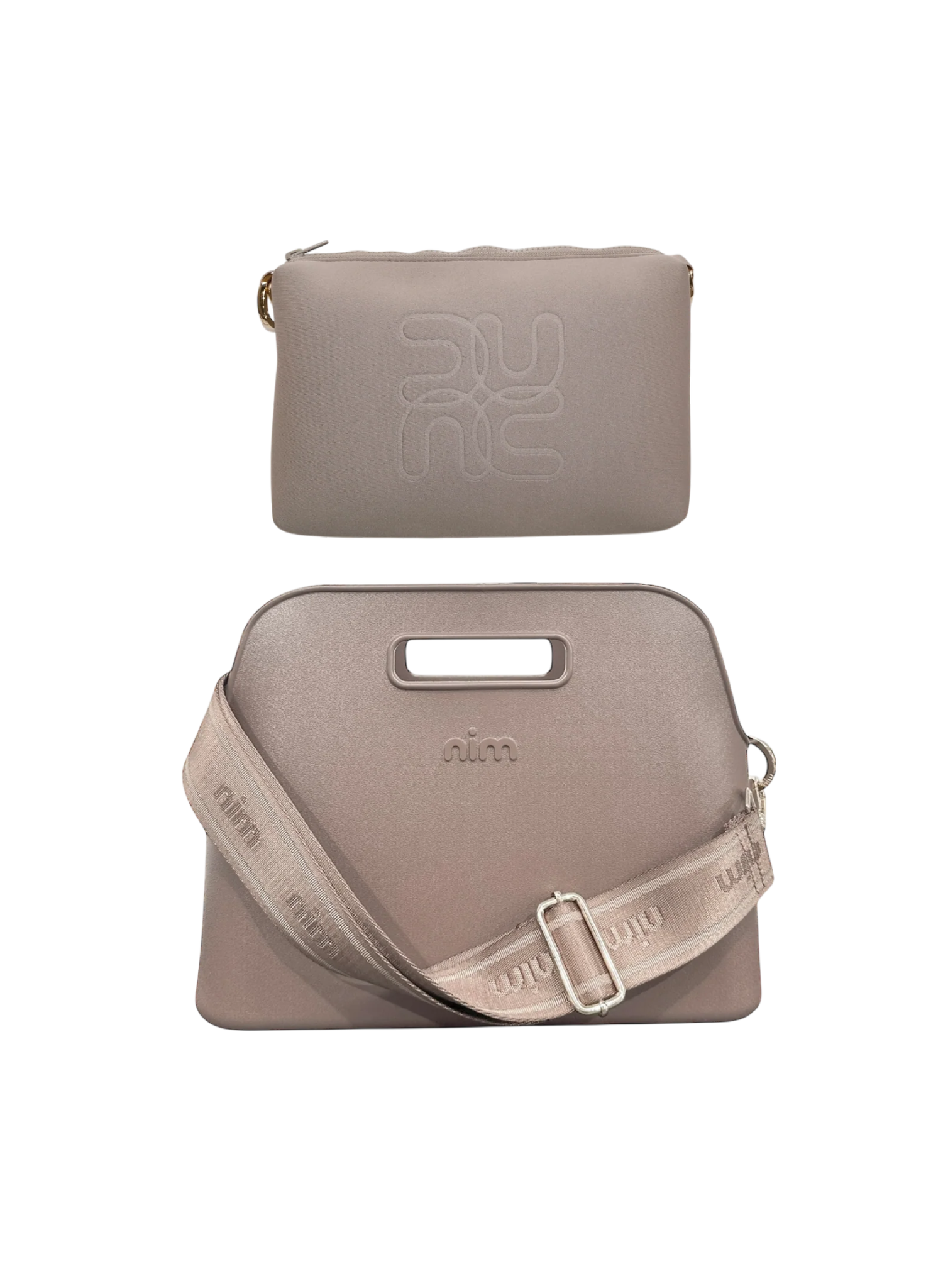BB Tote Set - Taupe