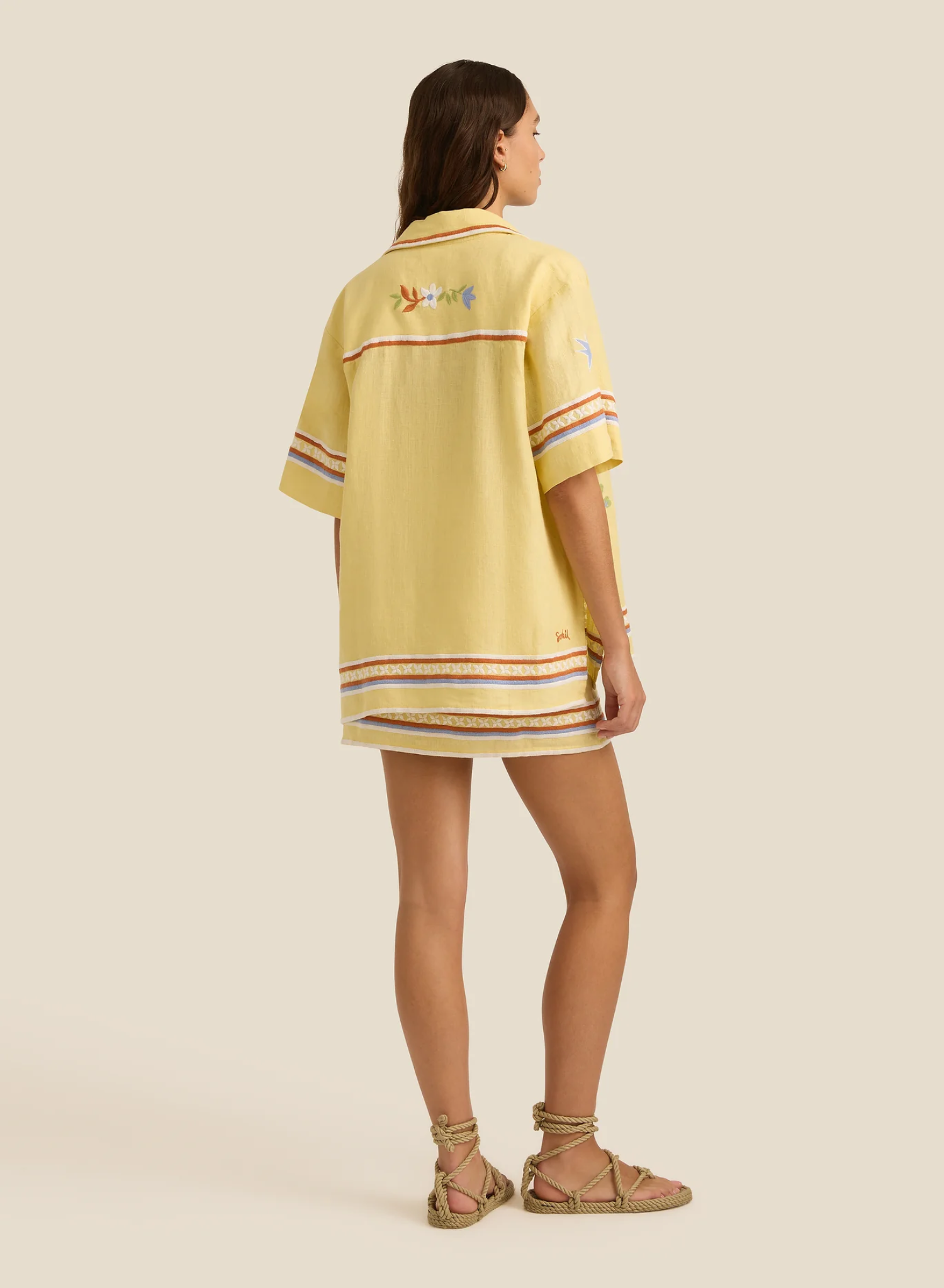 Darcy Shirt - Charm Embroidery
