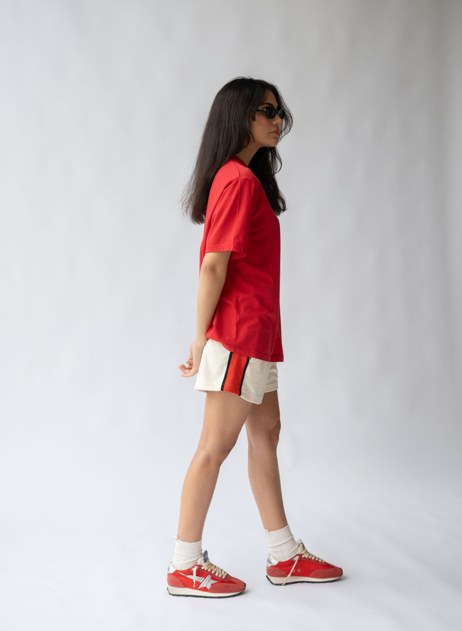 Jolie Tee in Cherry