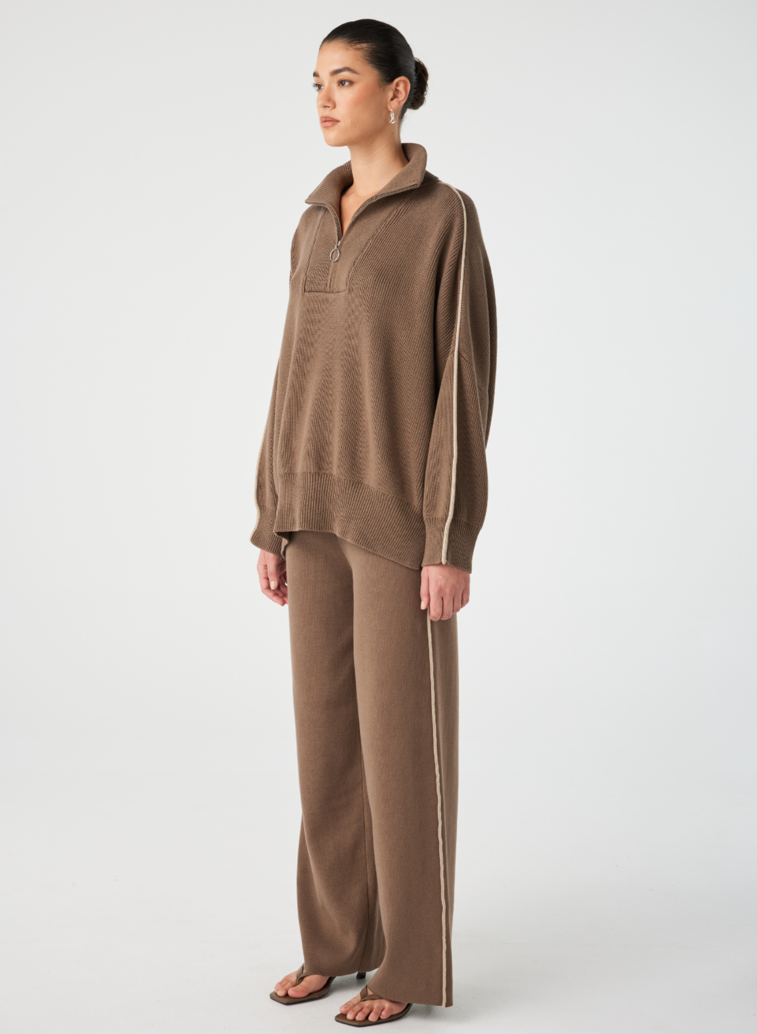 Milan Track Pant - Cacao