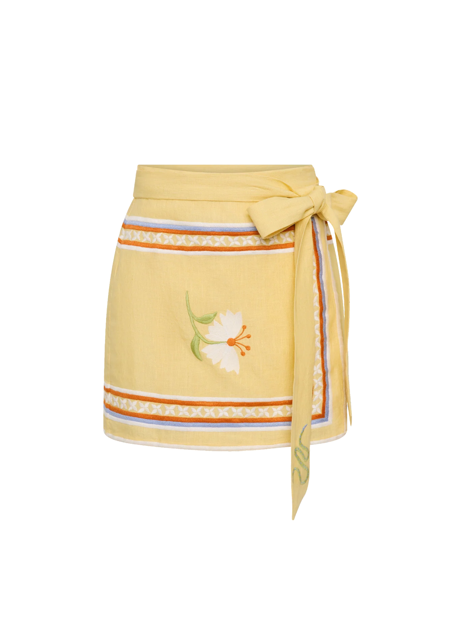 Zuri Mini Skirt - Charm Embroidery