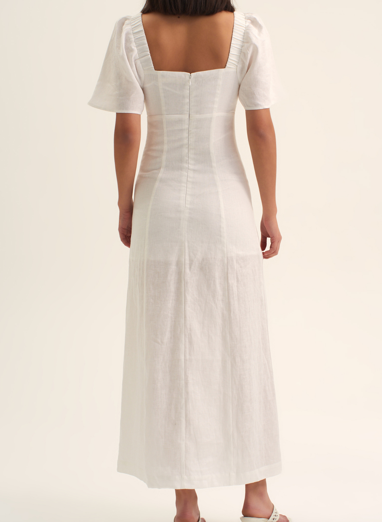 Shay Maxi Dress in White