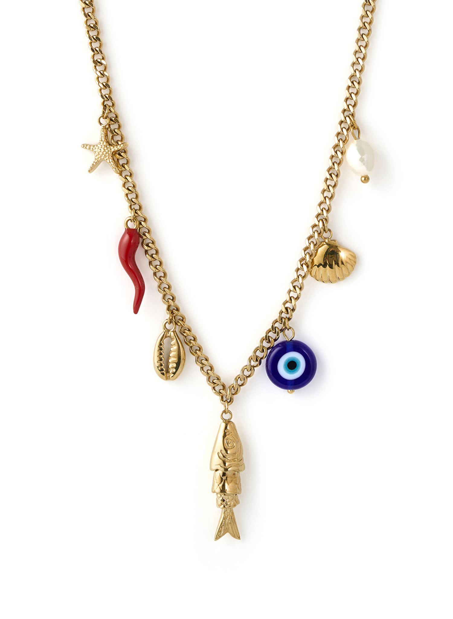 Oceanus	Charm Necklace