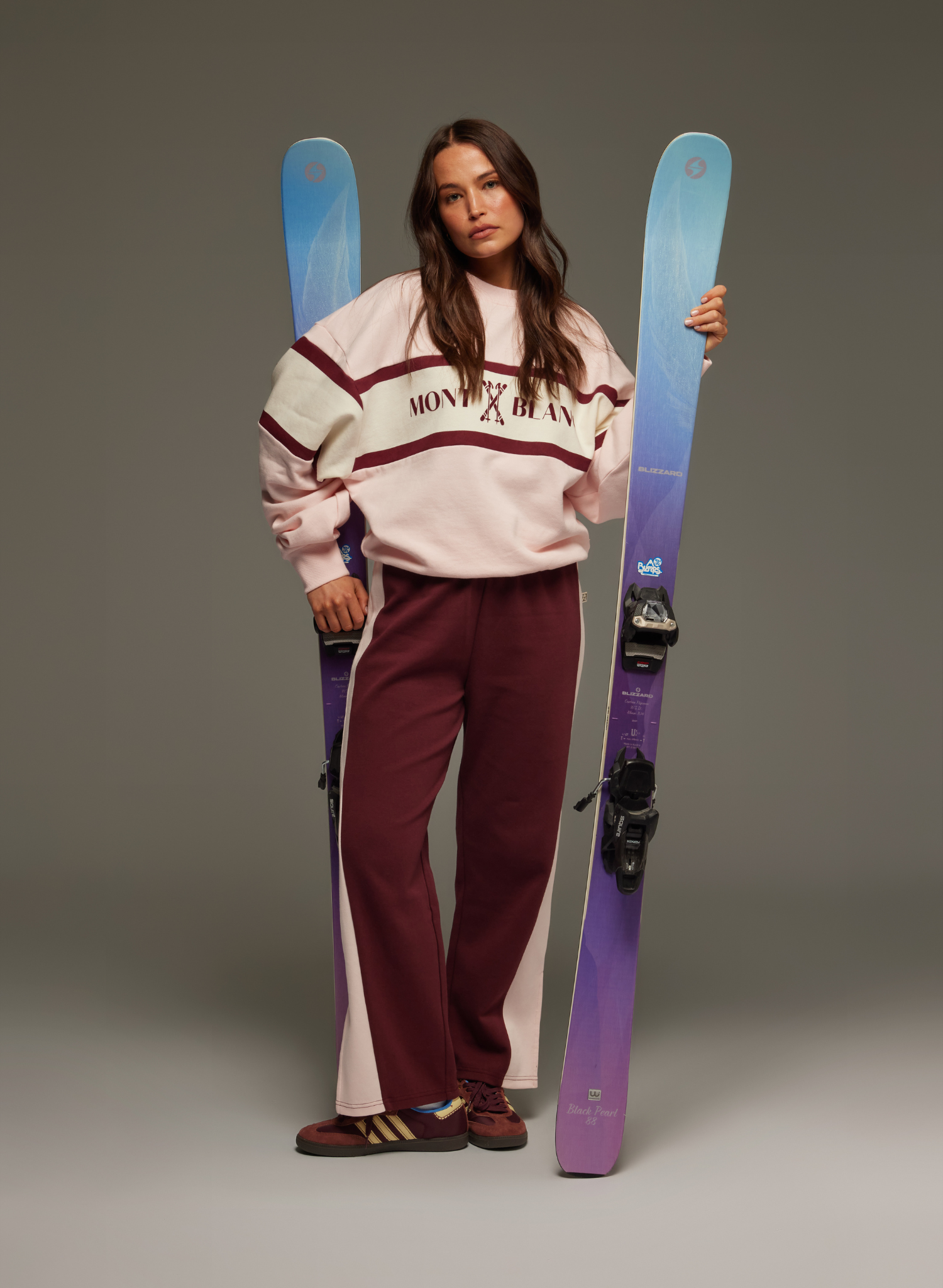 Alpine Sweatshirt in Light Blush