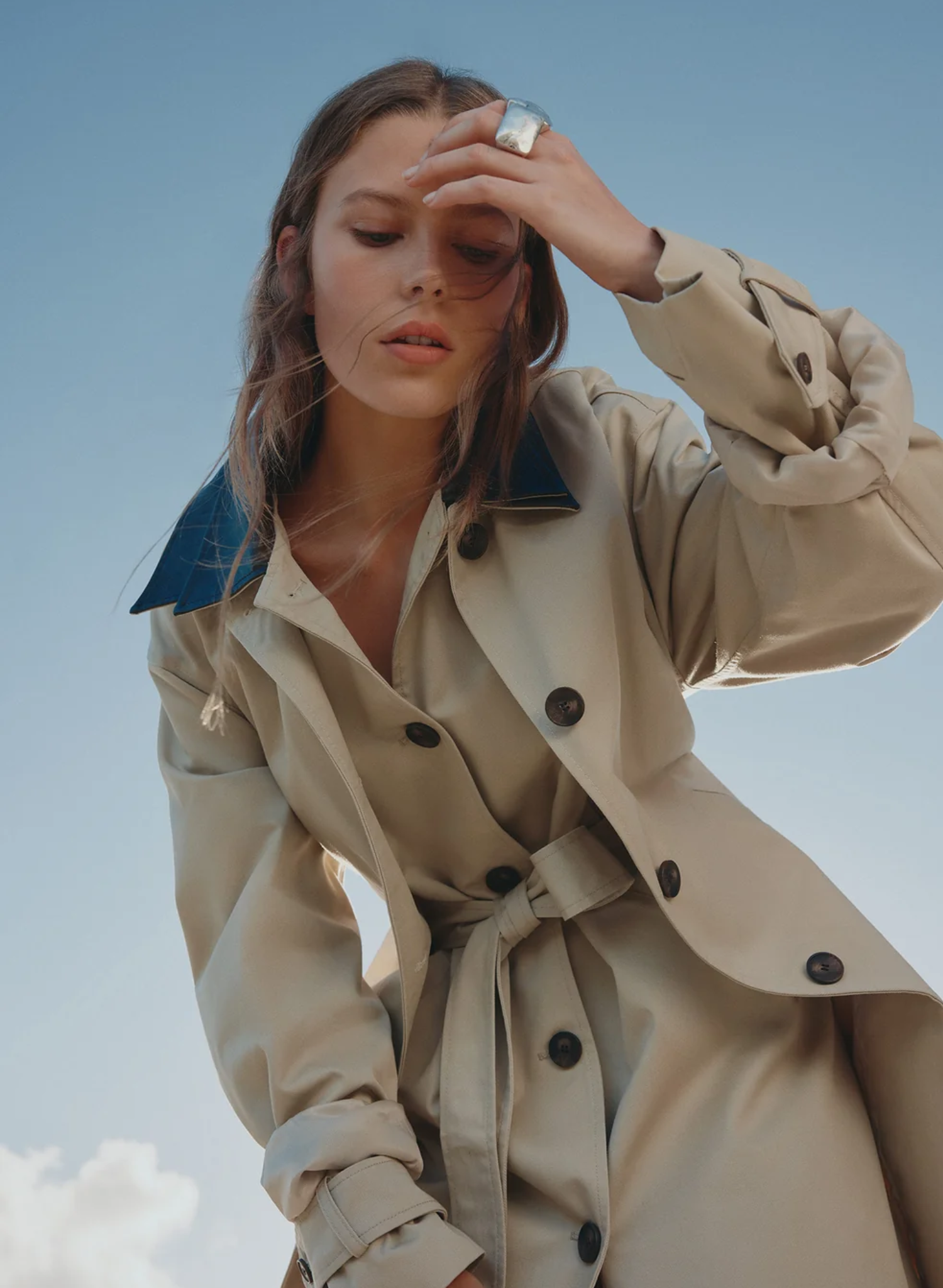Vanita Car Coat - Fawn