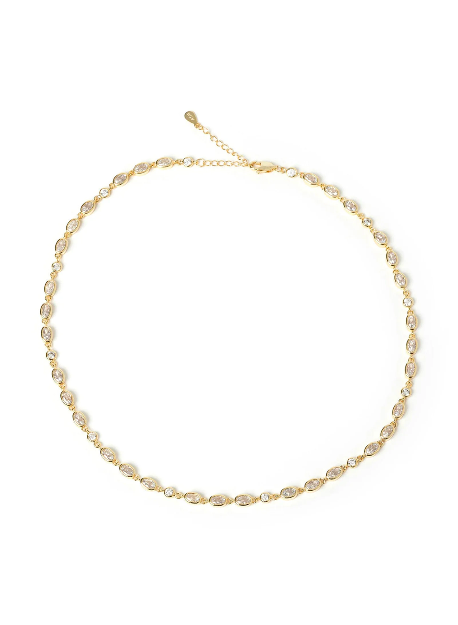 Isadora Gold Necklace Stone