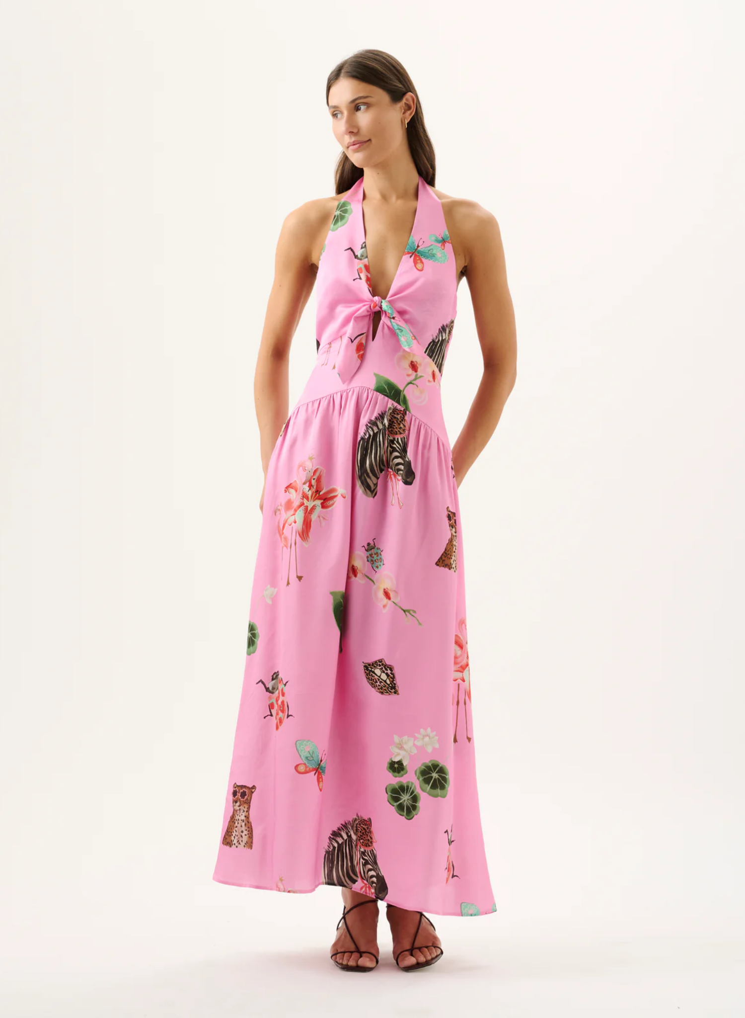 Sangria Dress - Jungle Amour
