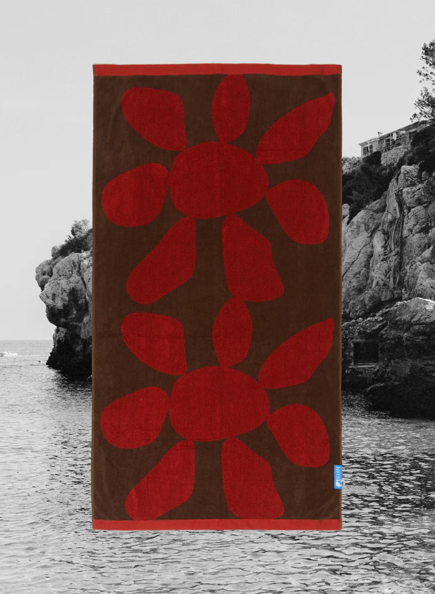 Calvi Towel - Red Ochre