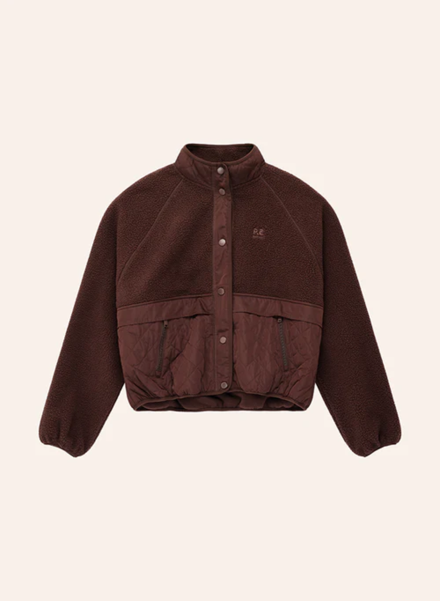 Technique Quilt Jacket - Mahogany