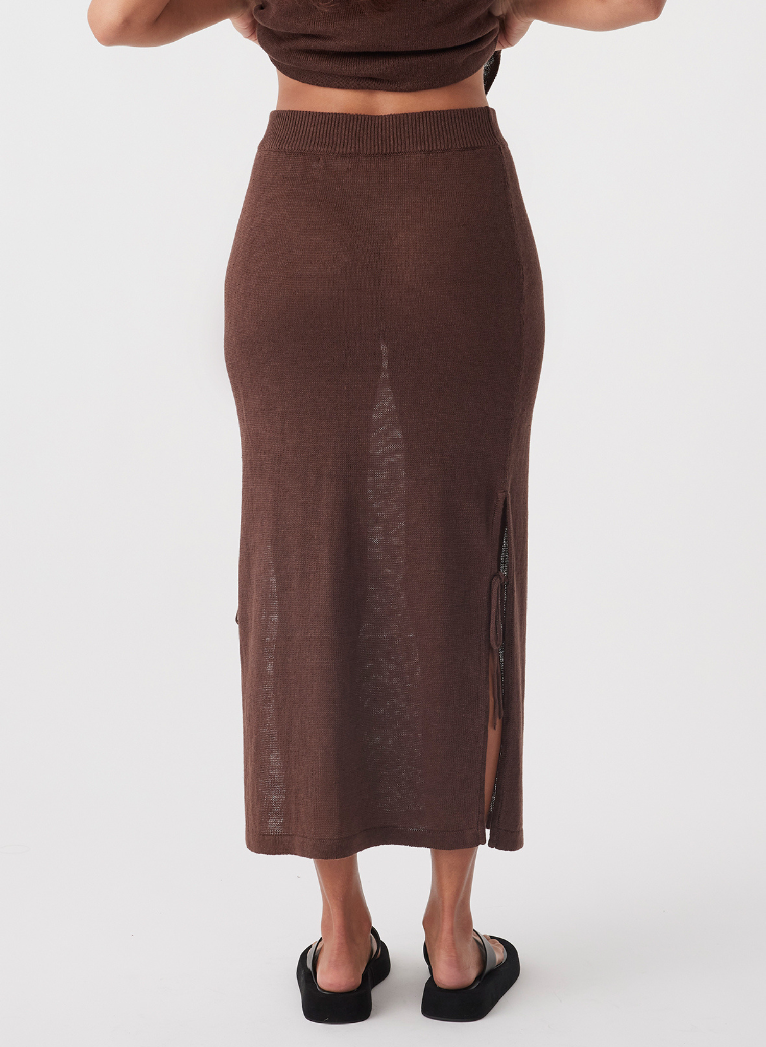 Pearla Skirt in Chocolate