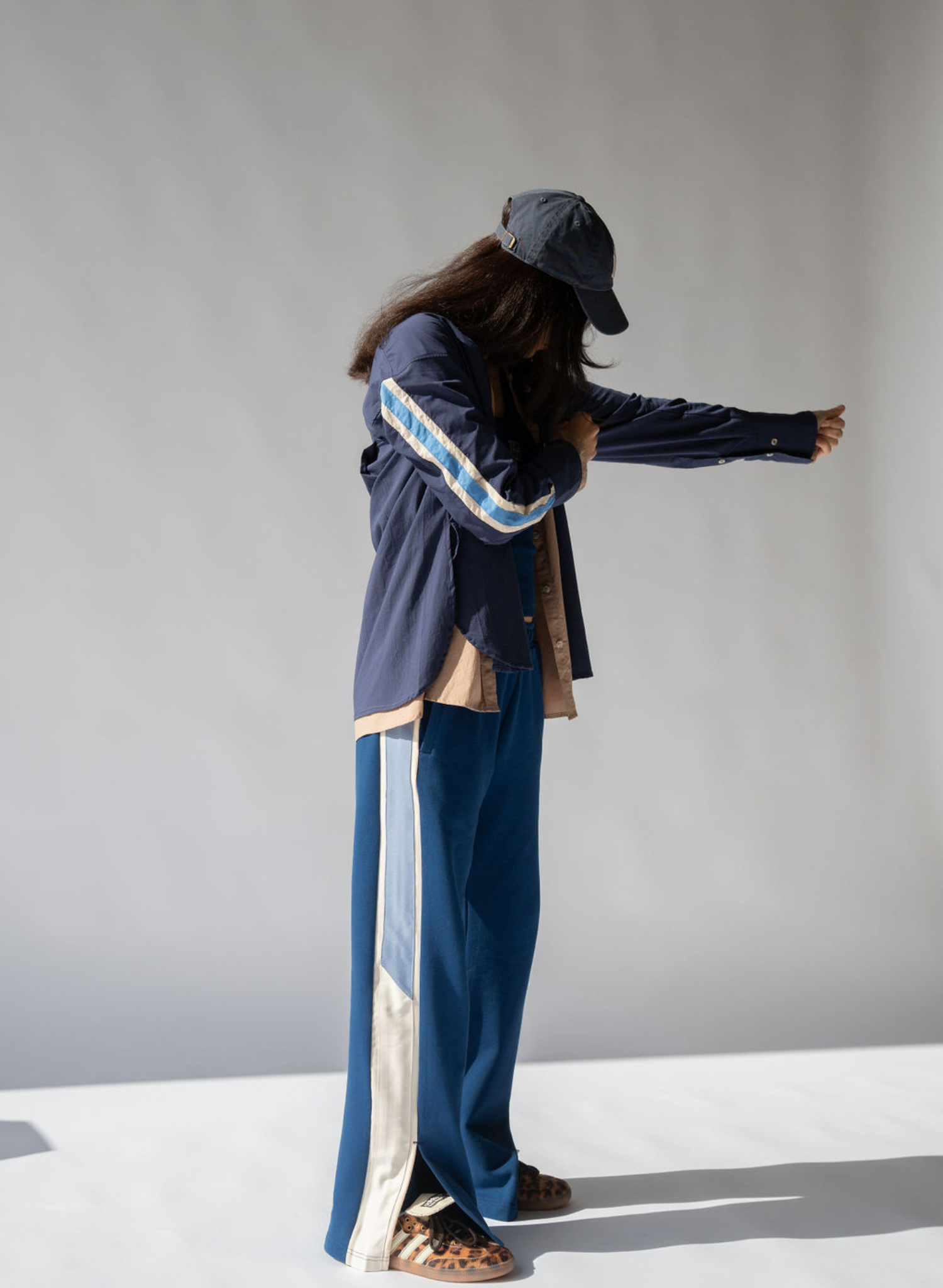 Parisienne Trackpant in Estate Blue